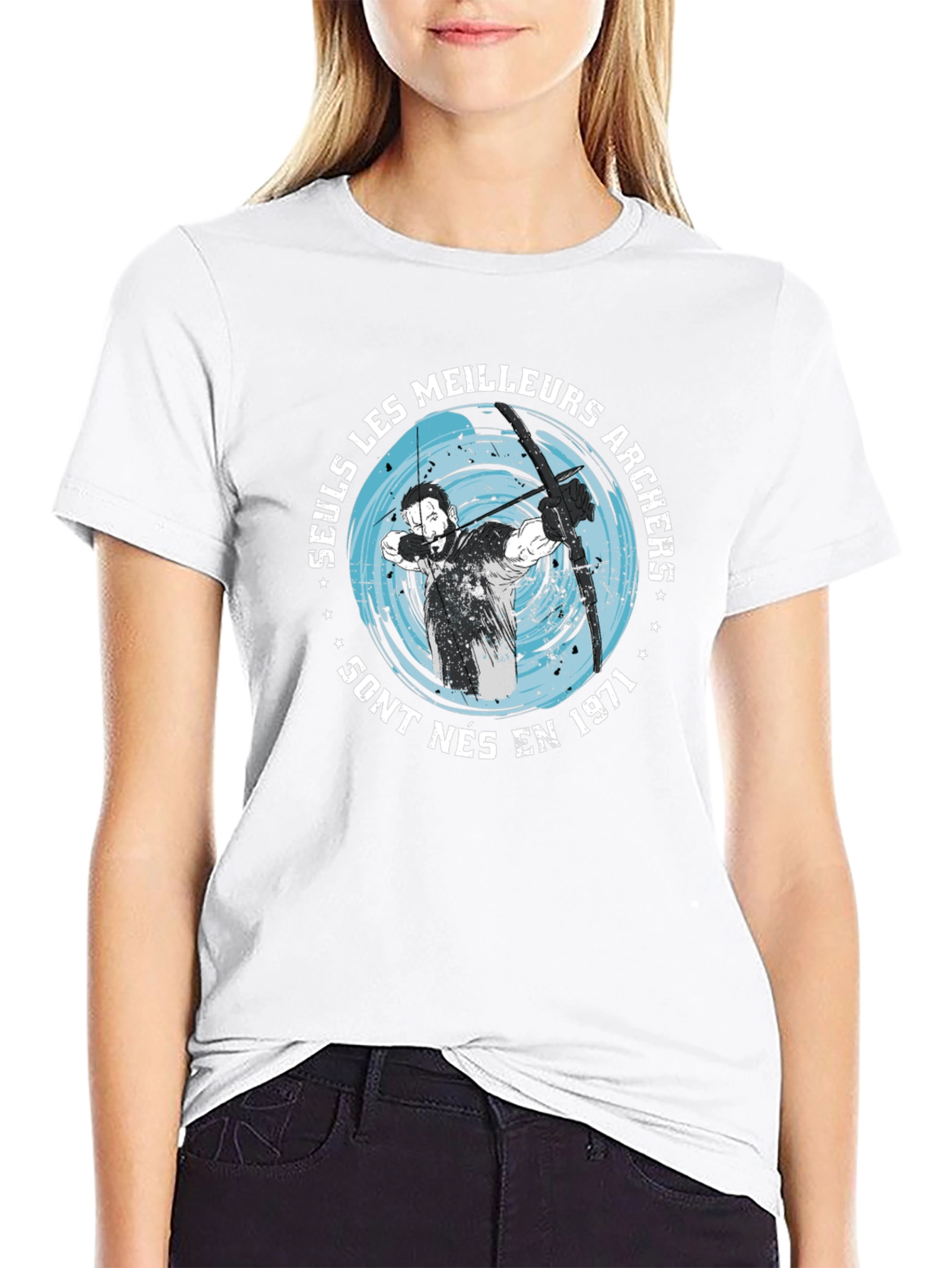 Archers Born in 1971 Black T-Shirt