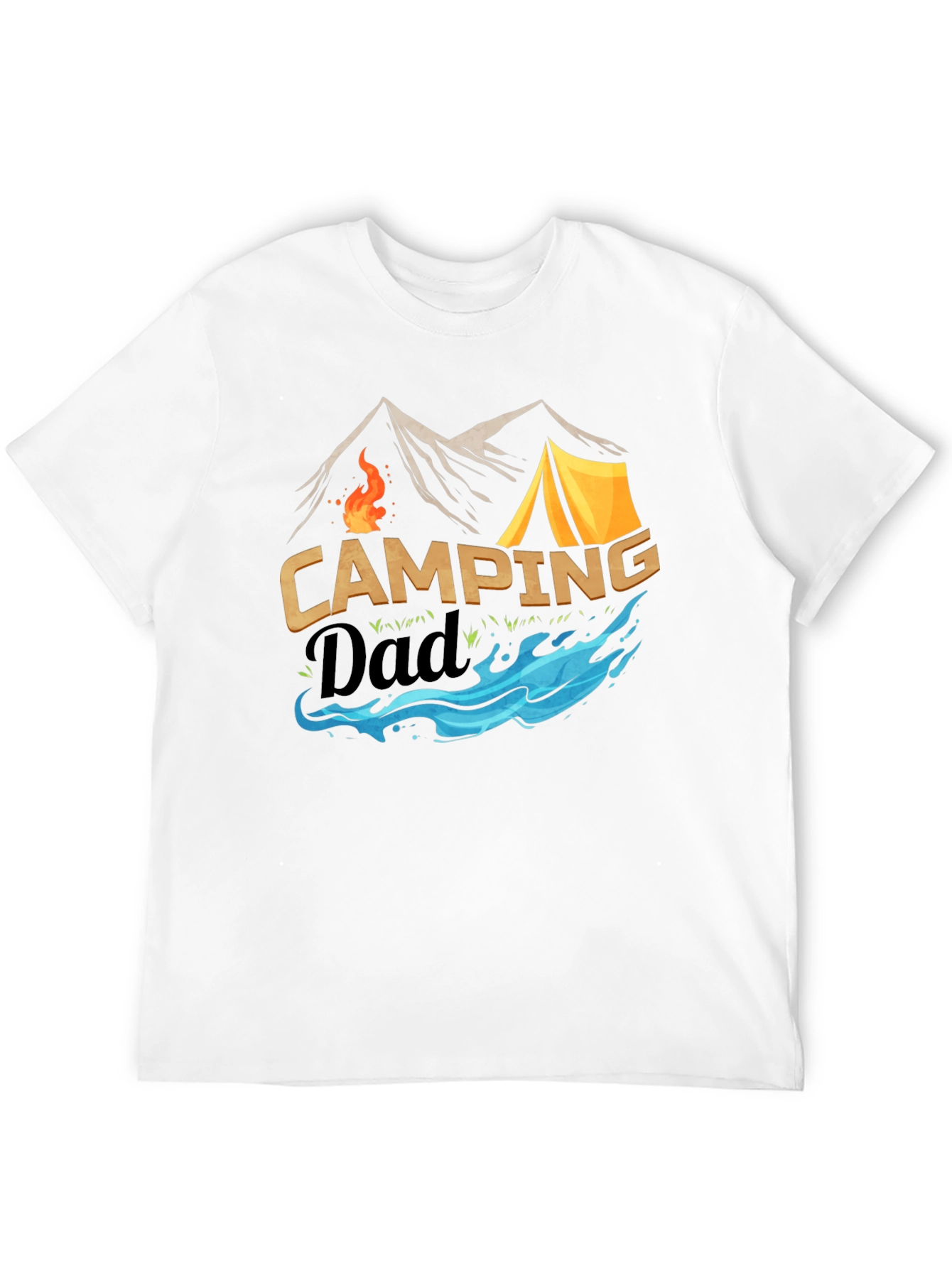 Camping Dad T-Shirt: Adventure Awaits!