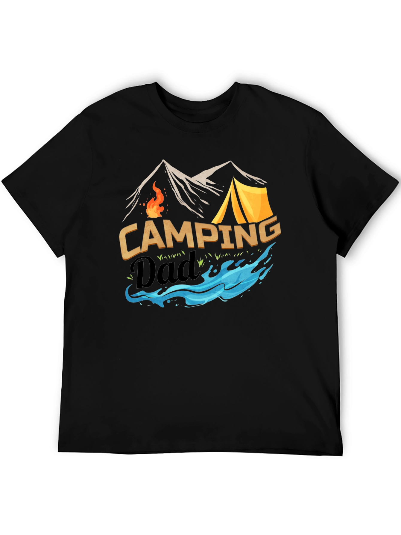 Camping Dad T-Shirt: Adventure Awaits!
