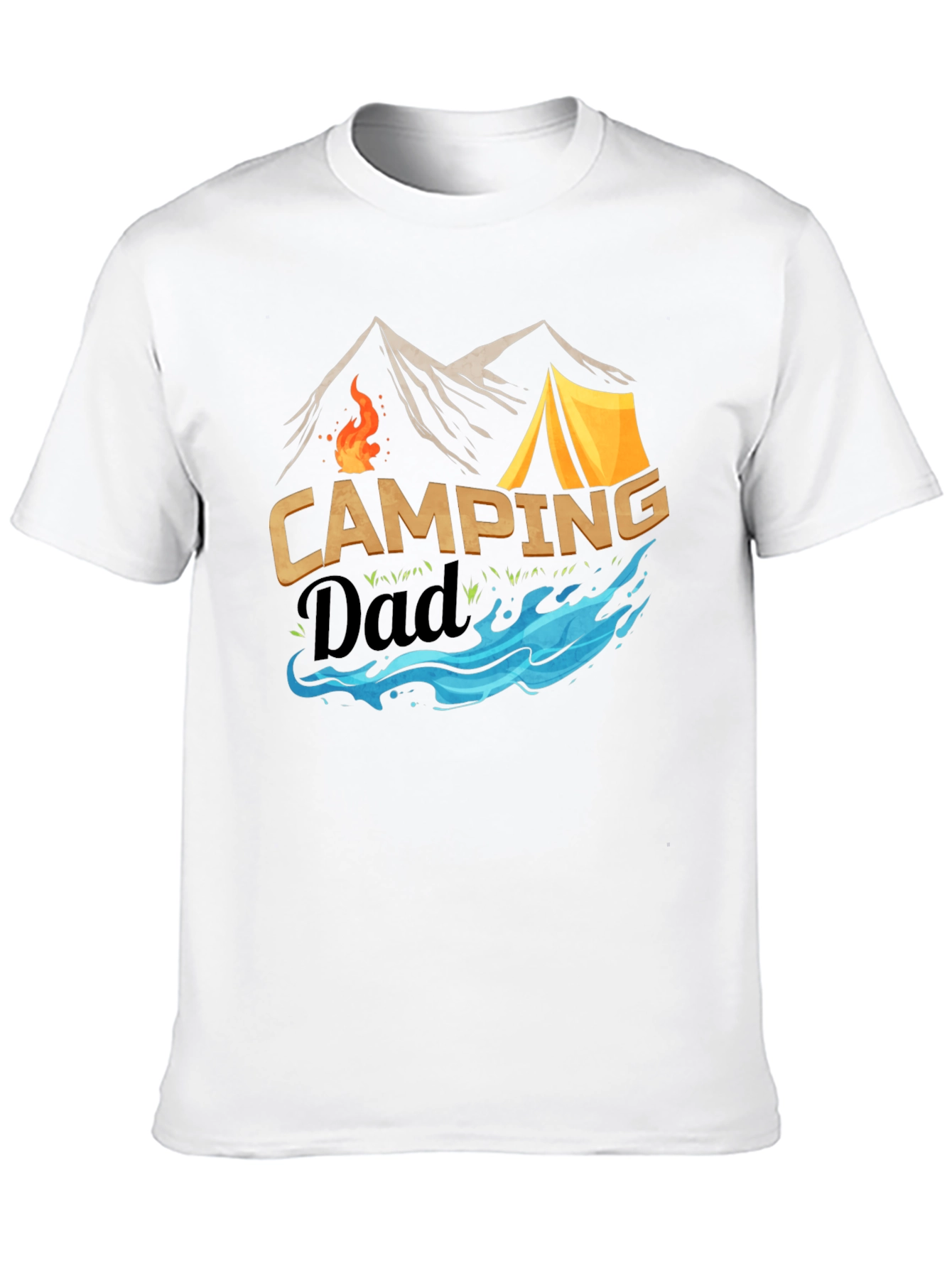 Camping Dad T-Shirt: Adventure Awaits!