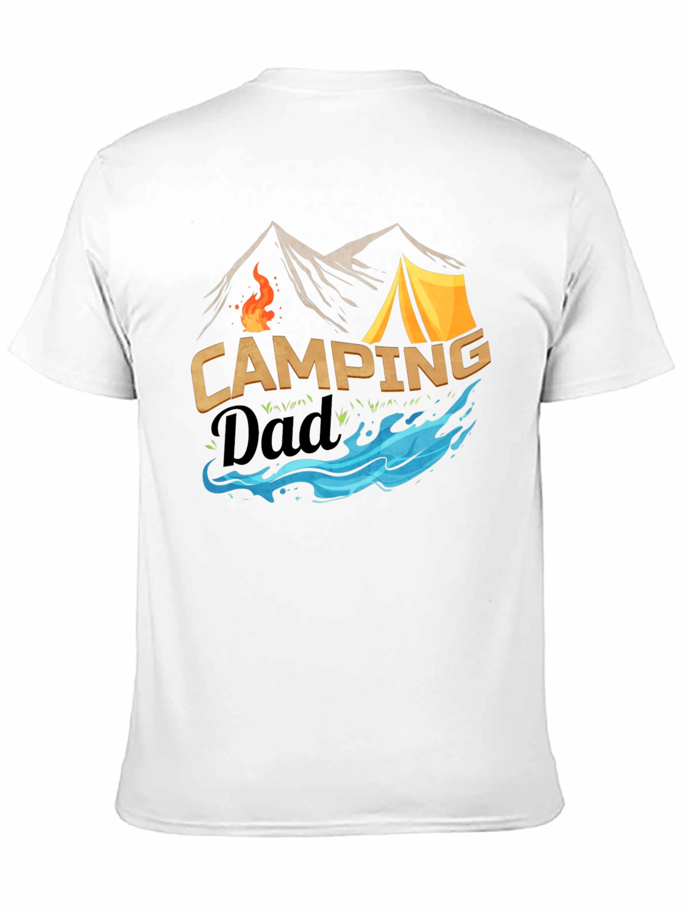 Camping Dad T-Shirt: Adventure Awaits!