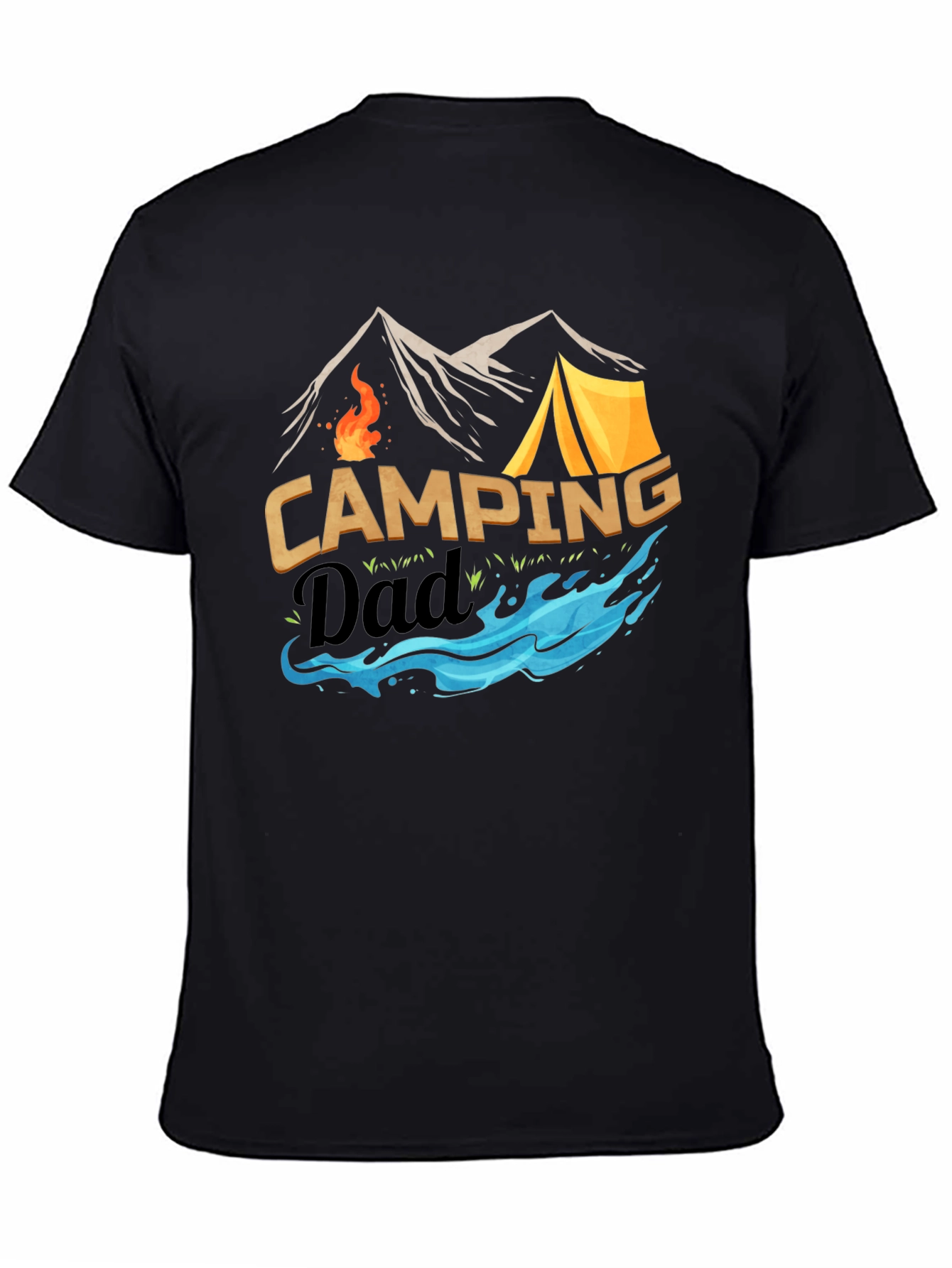 Camping Dad T-Shirt: Adventure Awaits!