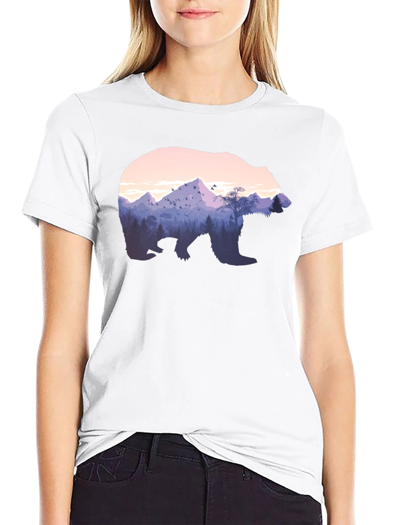 Bear Mountain T-Shirt - Nature Graphic Tee