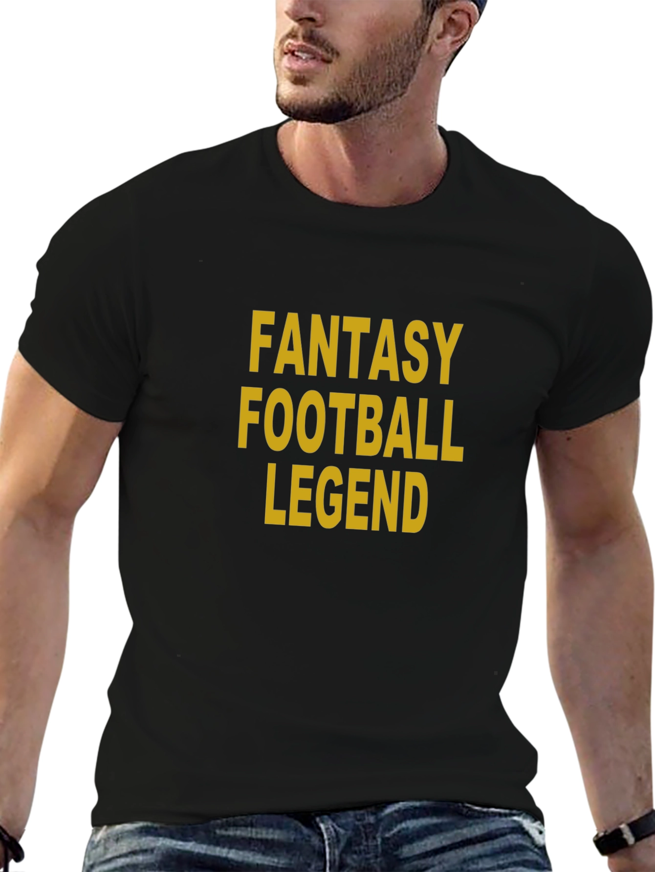 Fantasy Football Legend Black T-Shirt