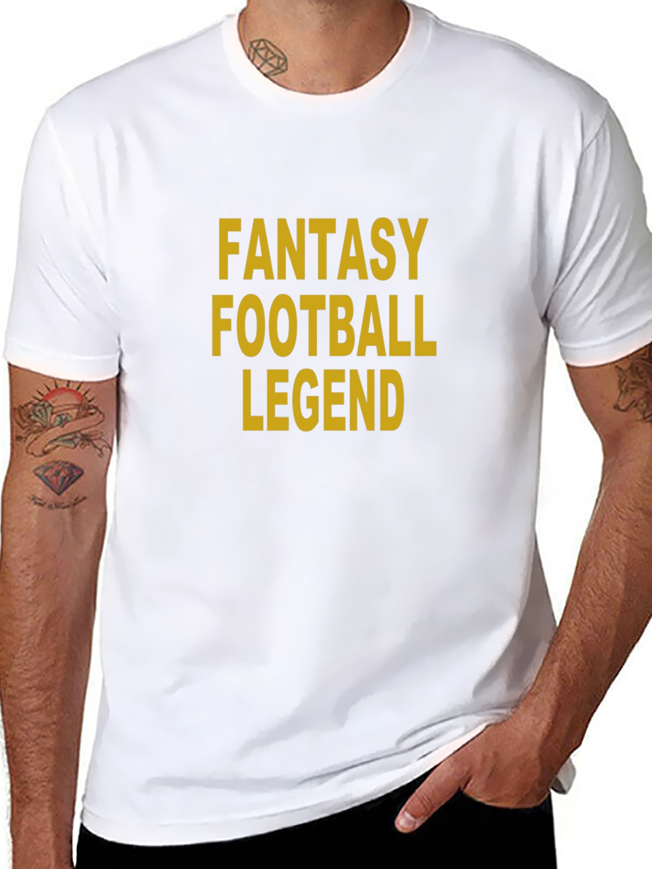 Fantasy Football Legend Black T-Shirt