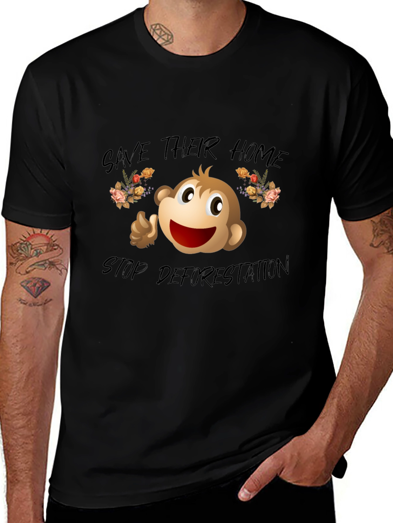 Save Their Home T-Shirt: Stop Deforestation