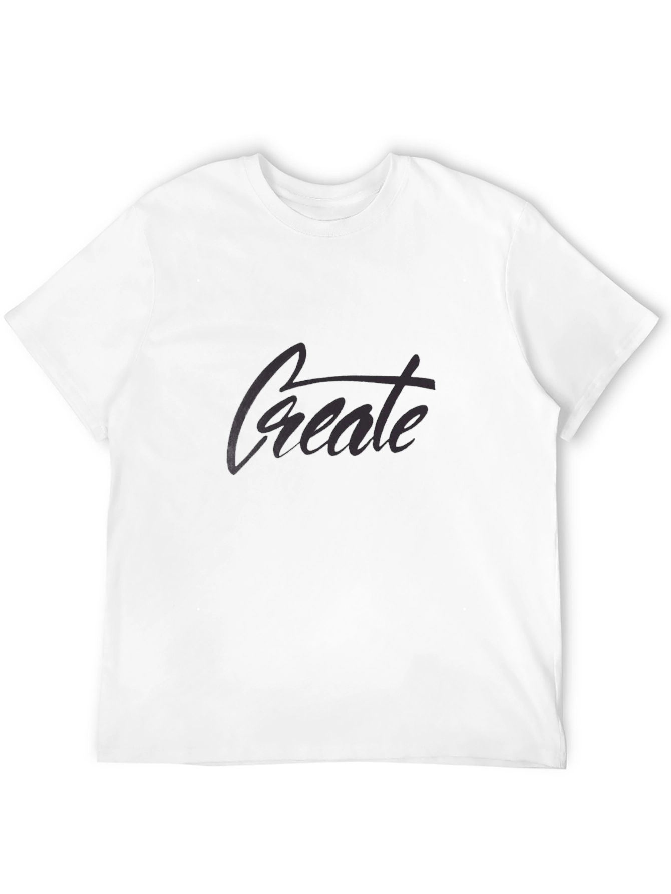 Create Black Graphic T-Shirt - Modern Style