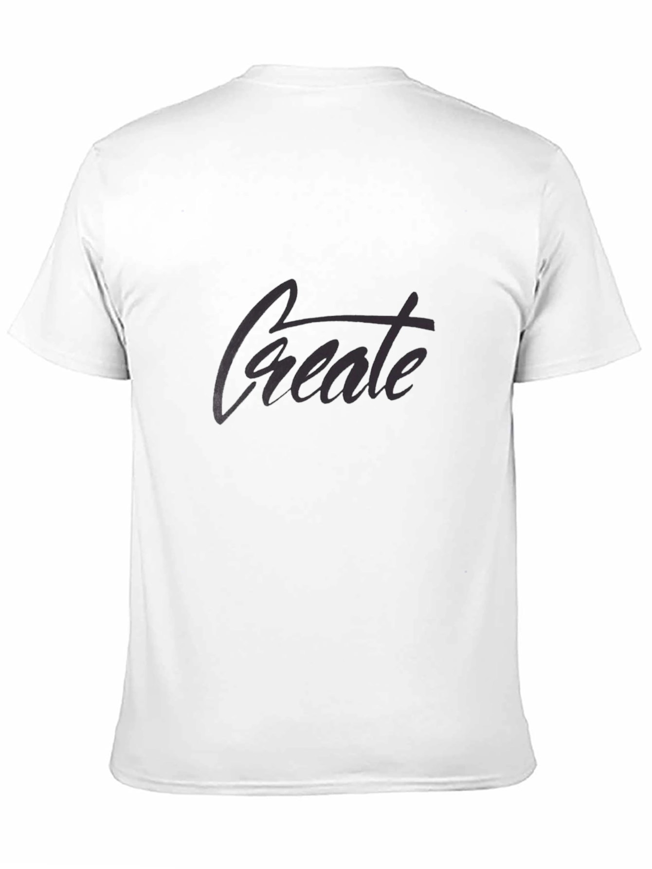 Create Black Graphic T-Shirt - Modern Style