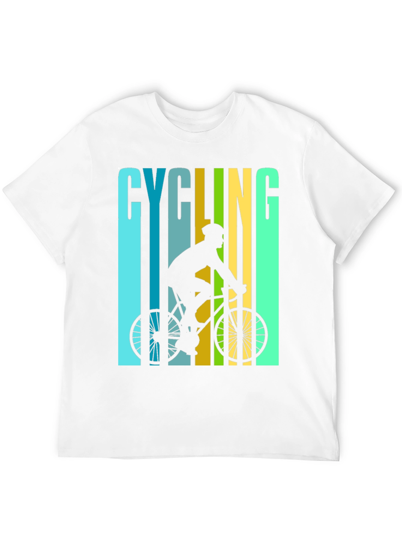 Cycling Graphic T-Shirt - Ride in Style