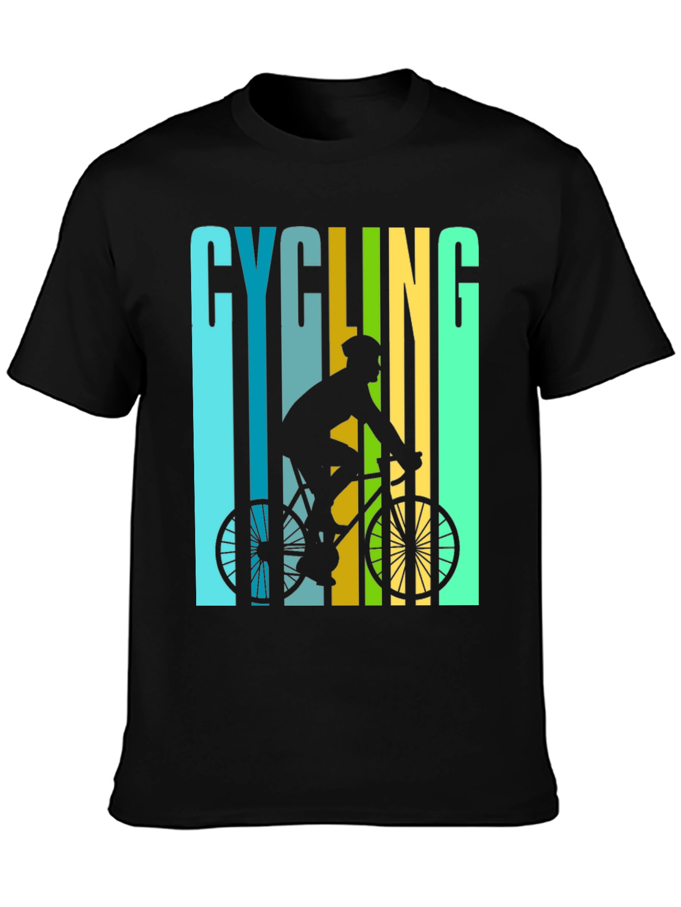 Cycling Graphic T-Shirt - Ride in Style