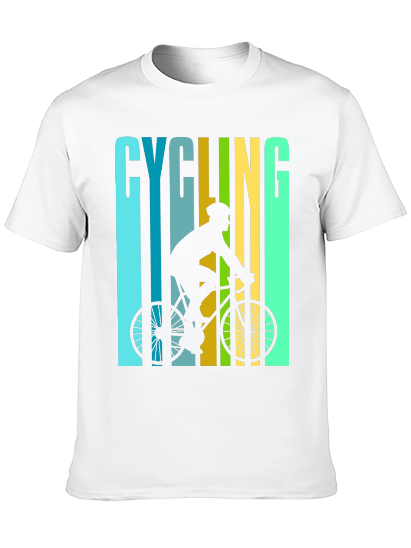 Cycling Graphic T-Shirt - Ride in Style