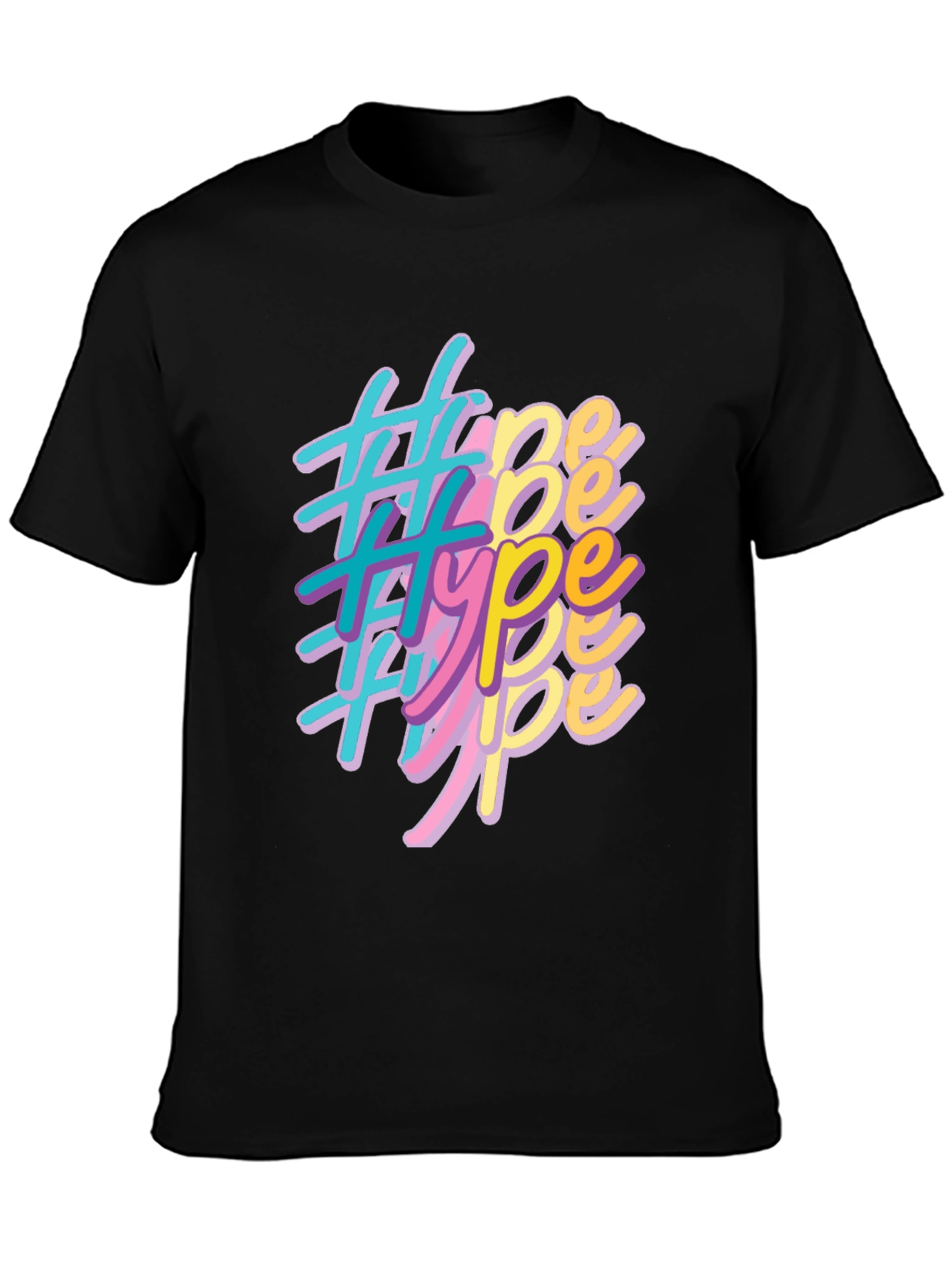 Retro Hype Graphic T-Shirt