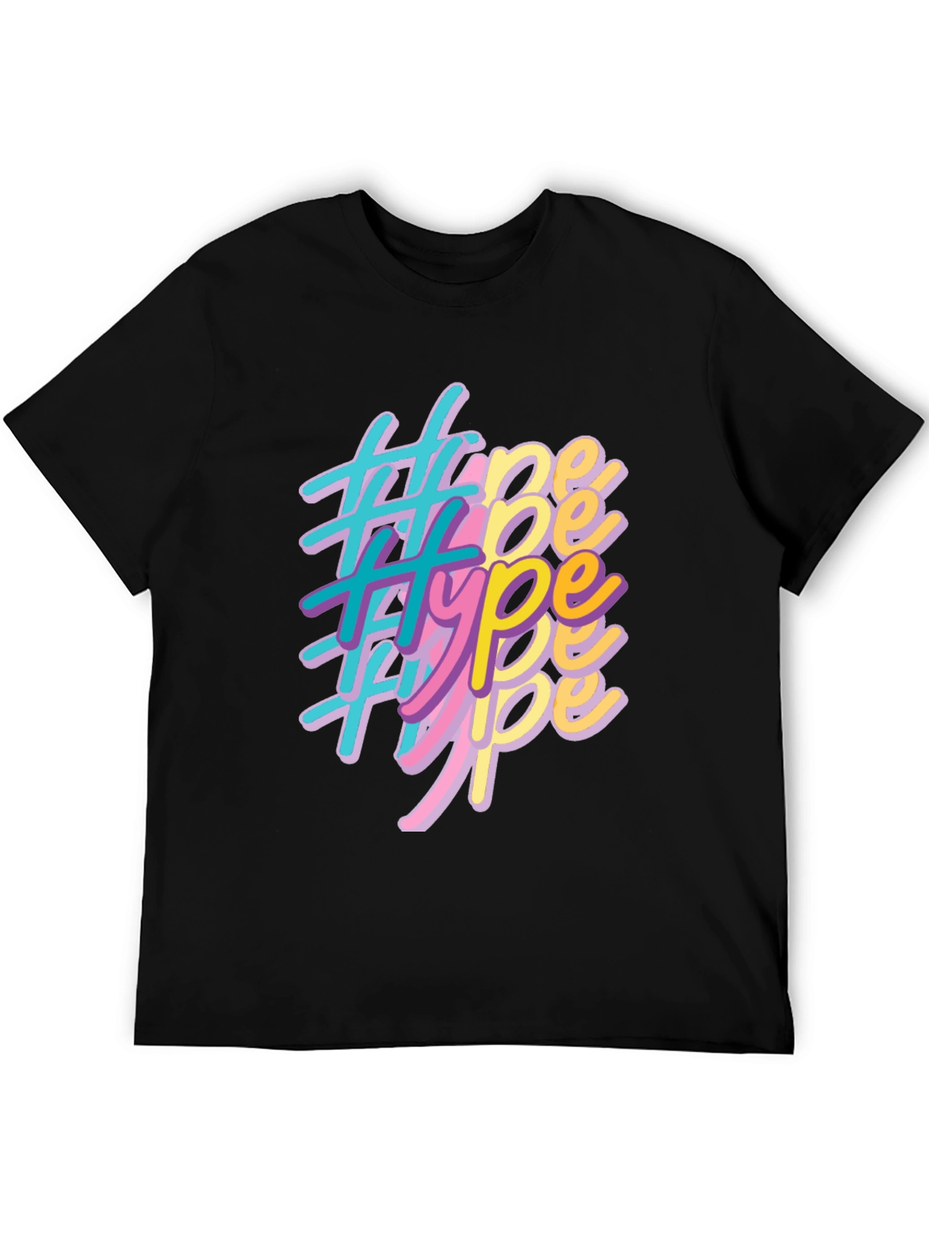 Retro Hype Graphic T-Shirt