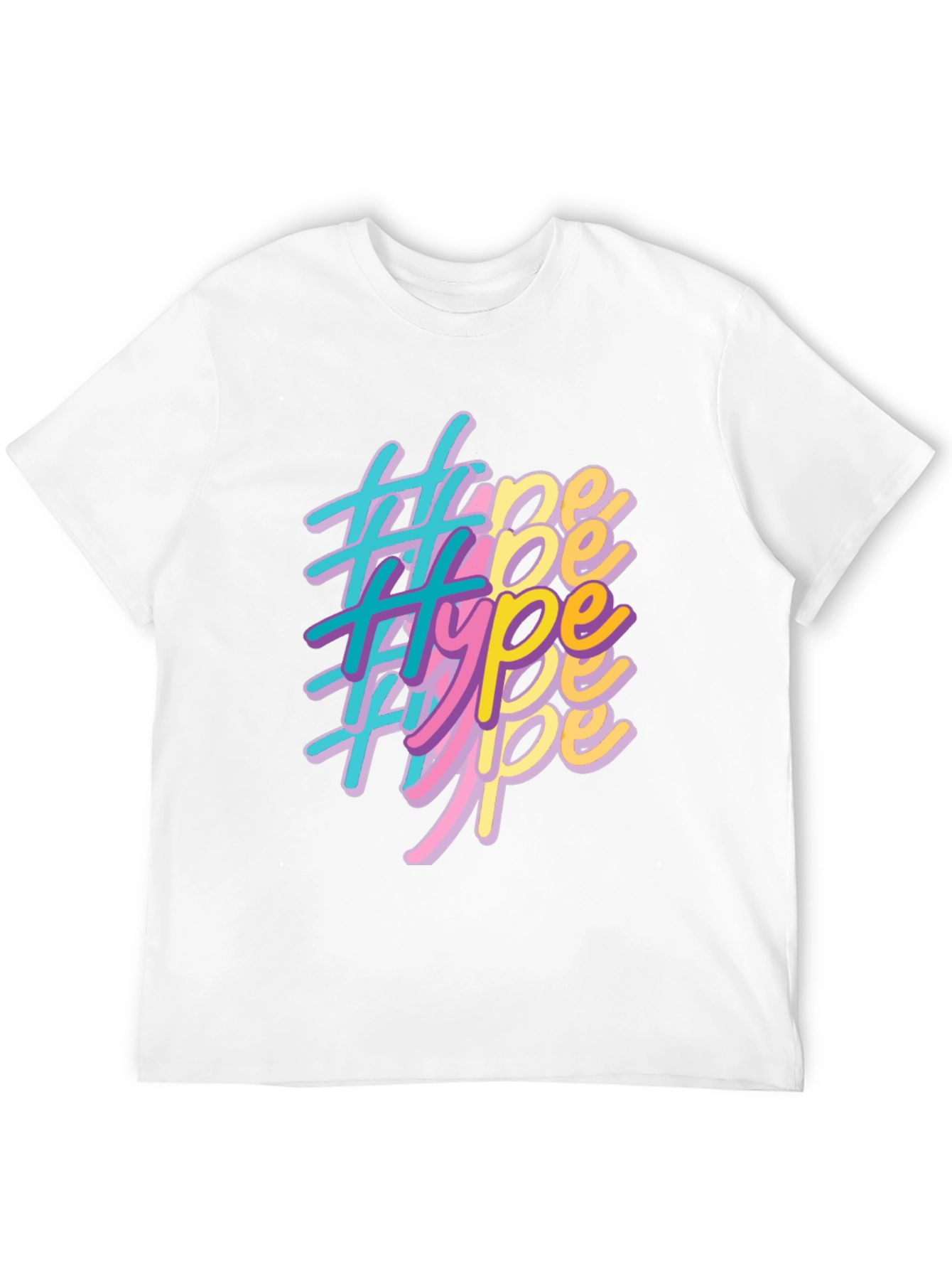 Retro Hype Graphic T-Shirt