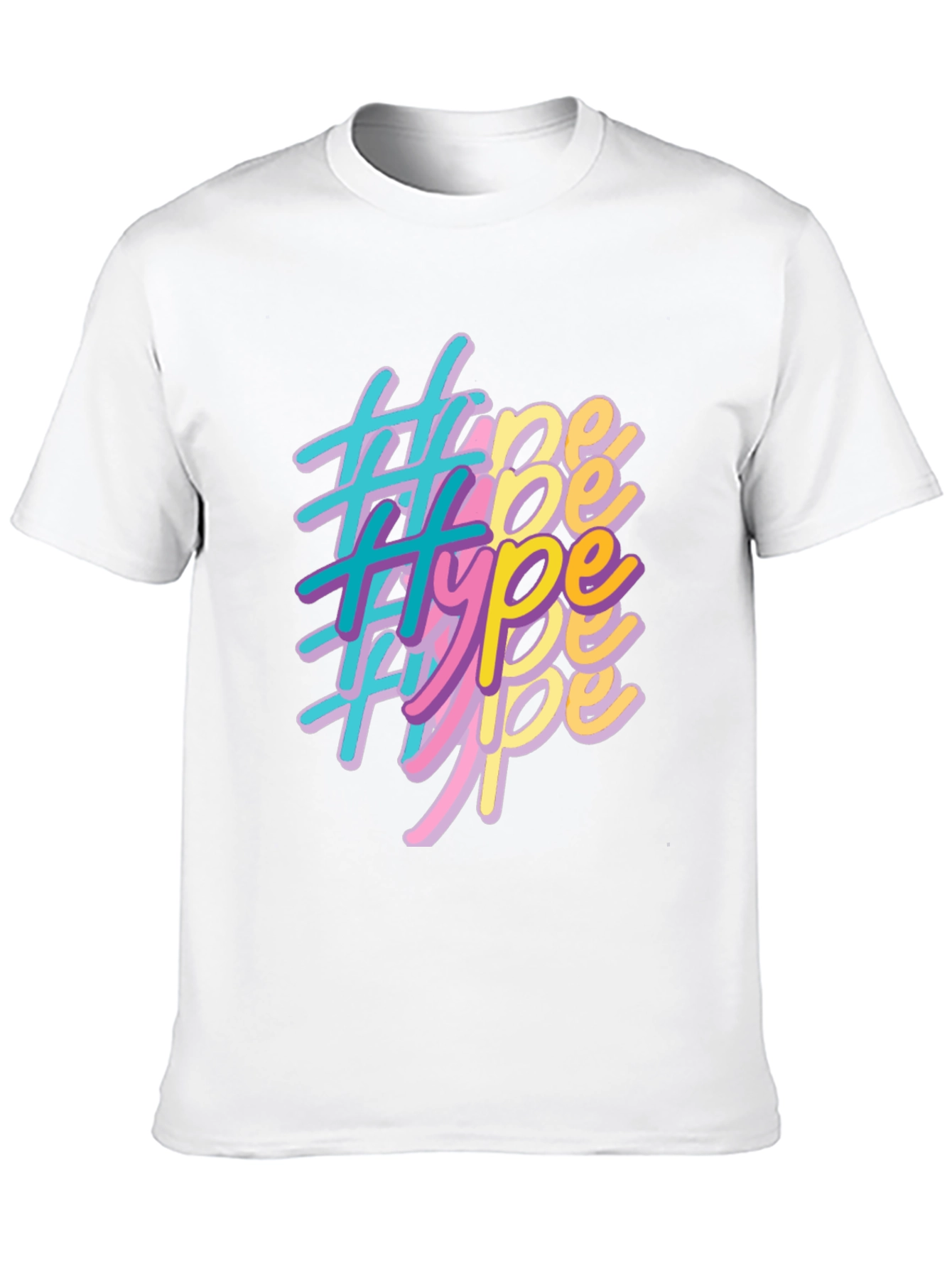 Retro Hype Graphic T-Shirt