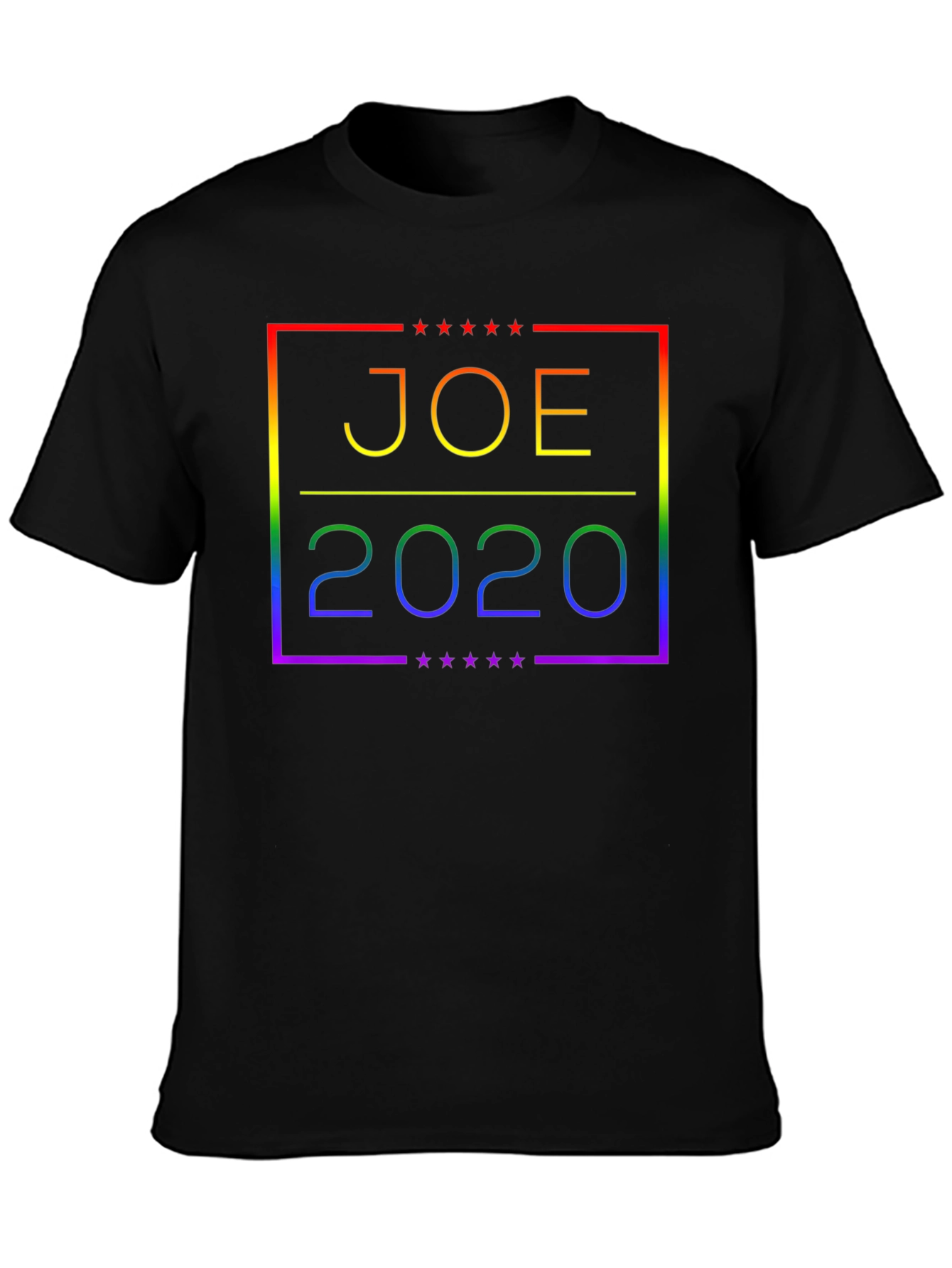 Joe 2020 Rainbow Pride Graphic T-Shirt