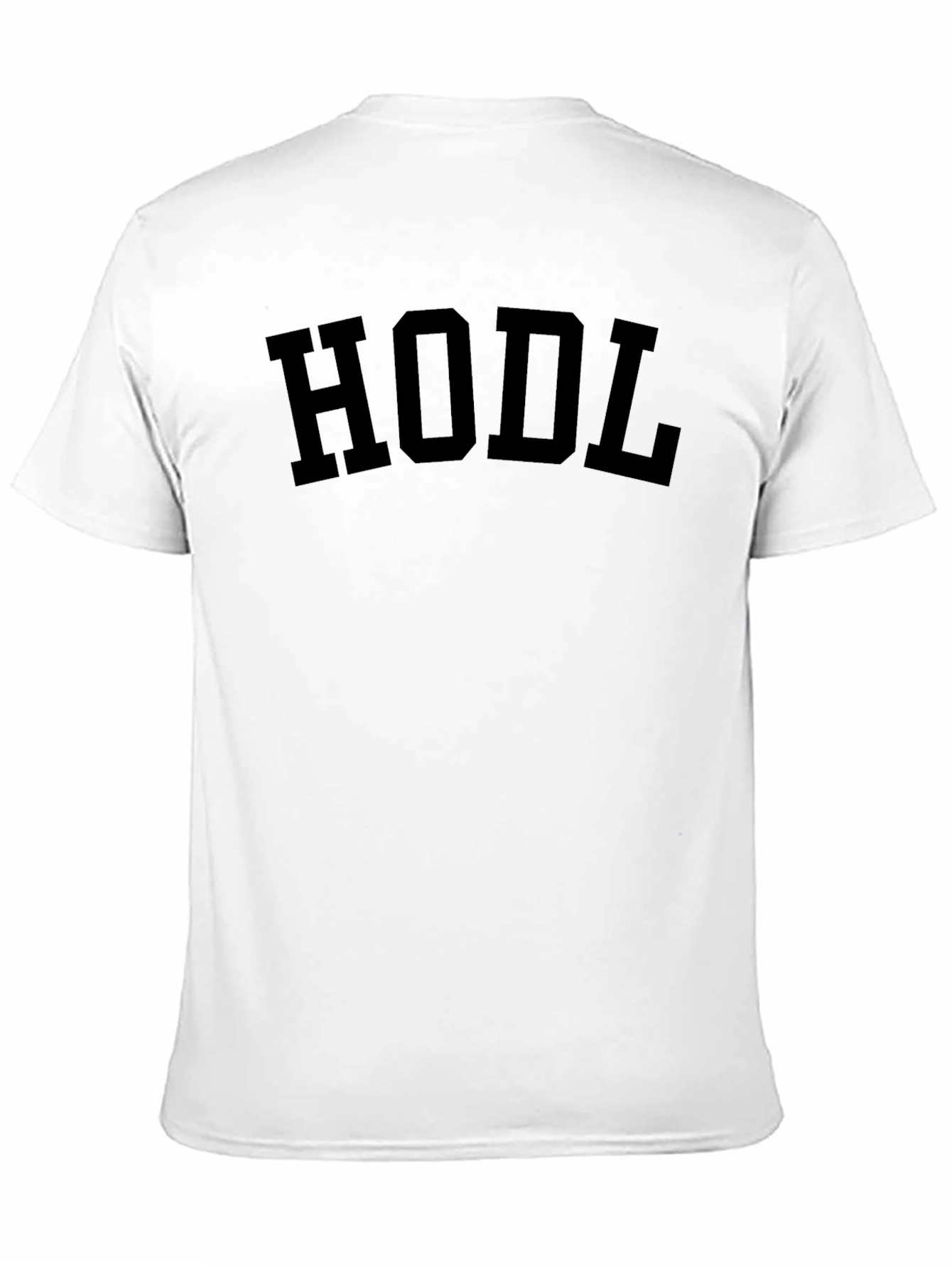 HODL Black T-Shirt - Crypto Investor Apparel