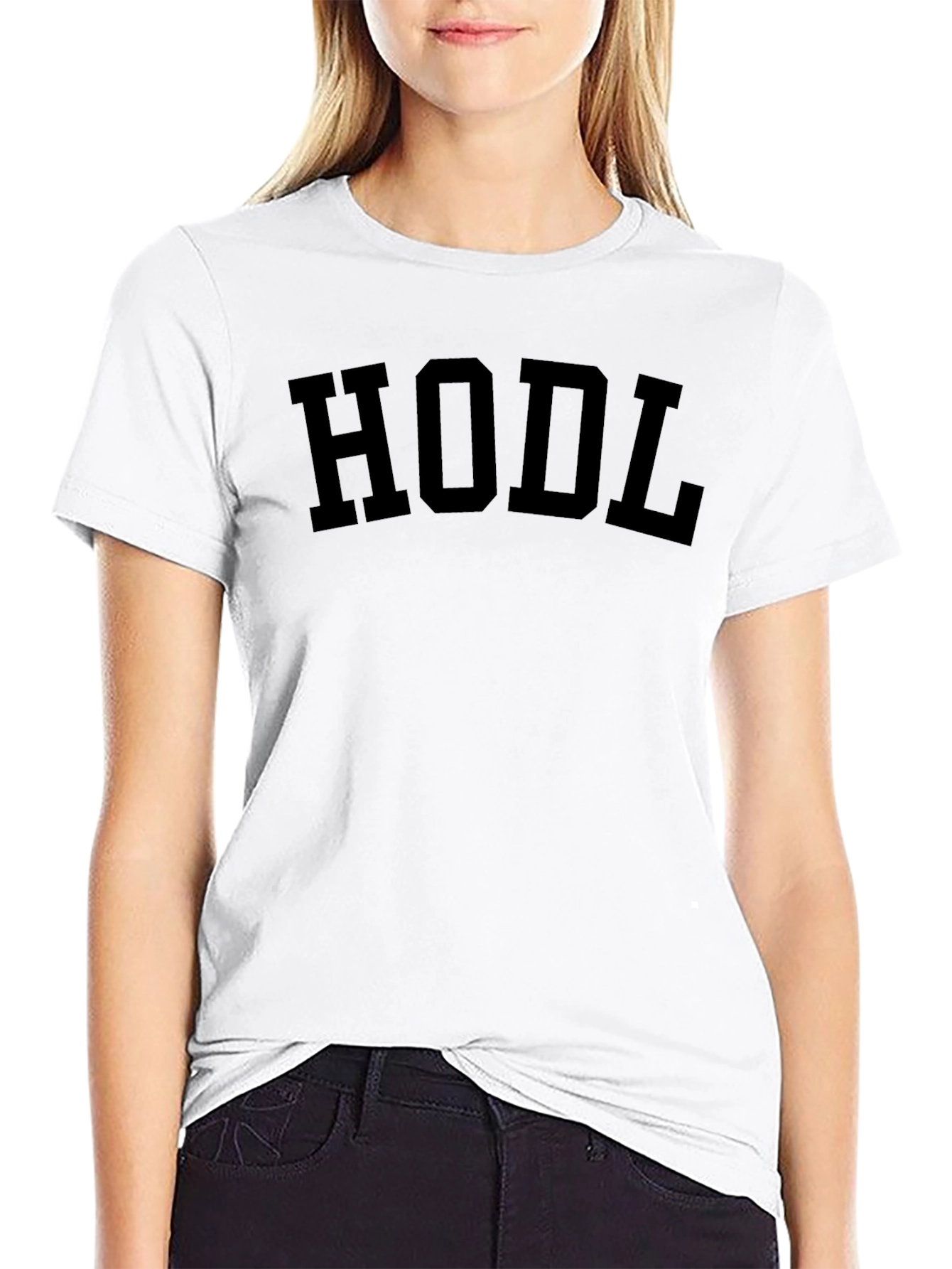 HODL Black T-Shirt - Crypto Investor Apparel