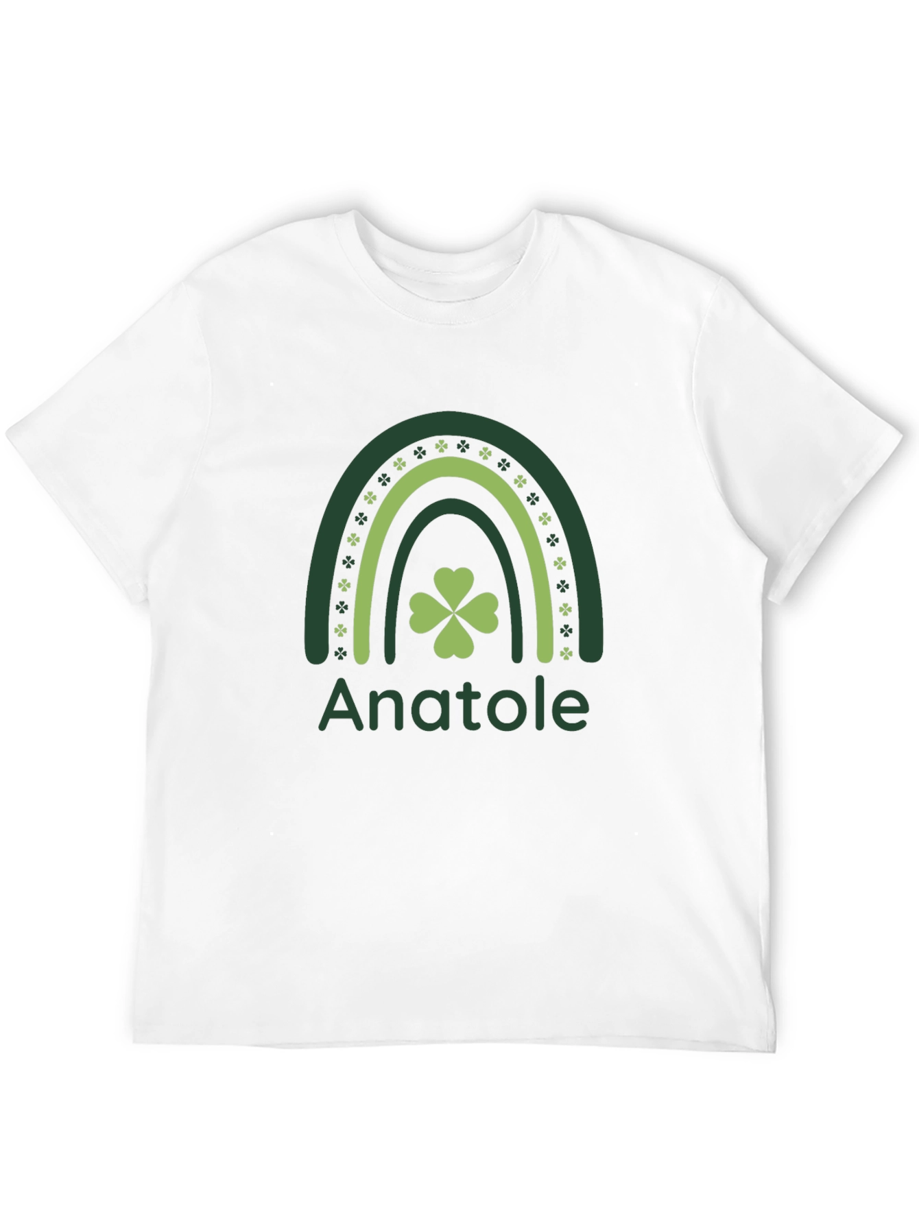 St. Patricks Day Rainbow Anatole T-Shirt
