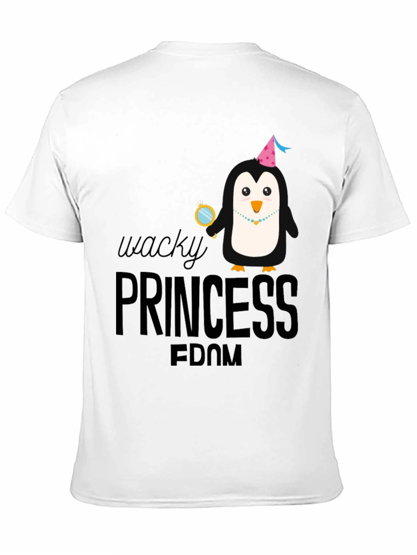 Wacky Princess Penguin T-Shirt
