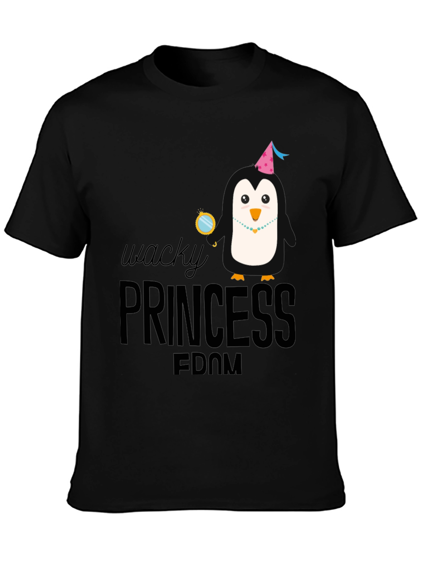 Wacky Princess Penguin T-Shirt
