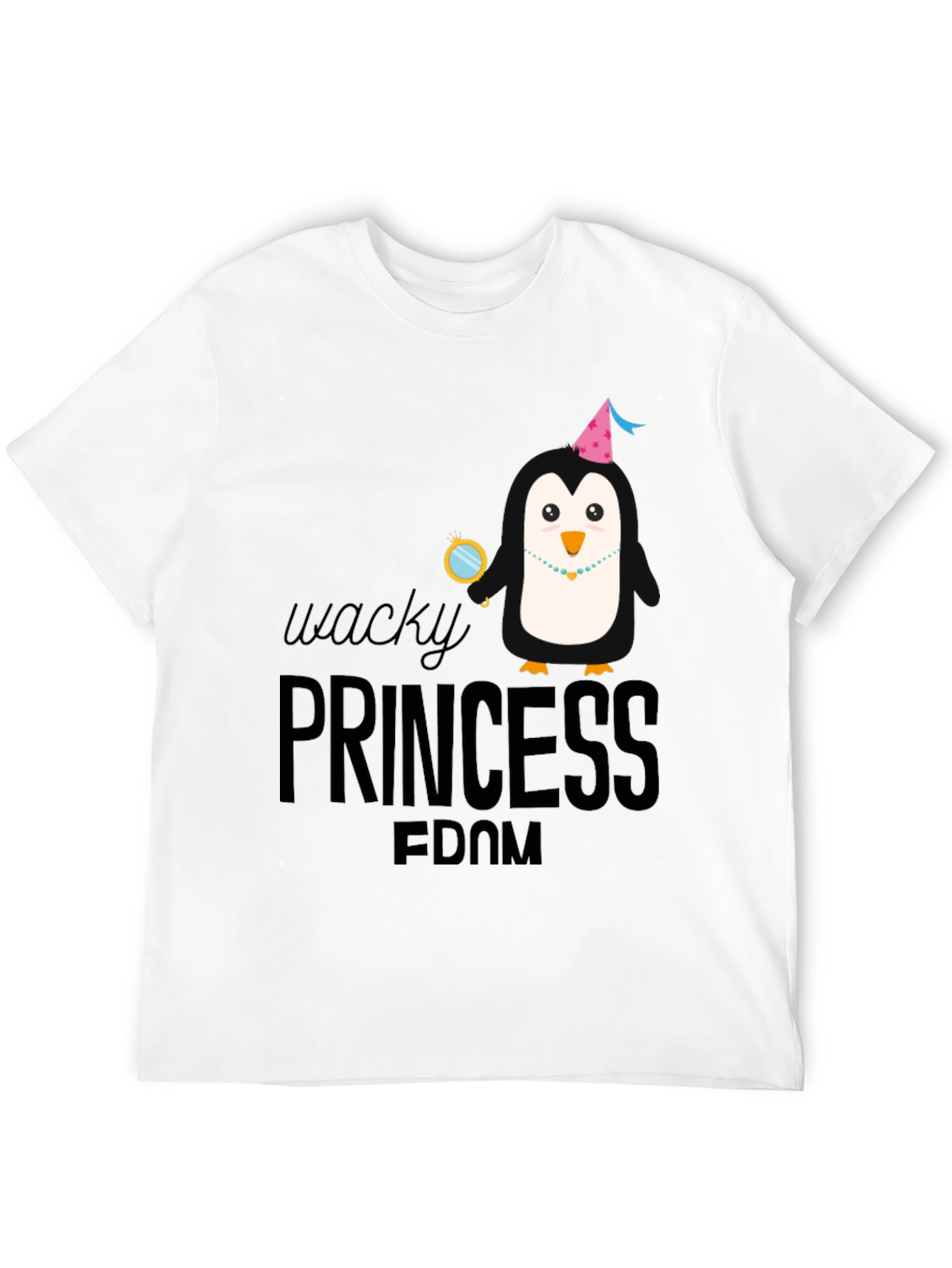 Wacky Princess Penguin T-Shirt