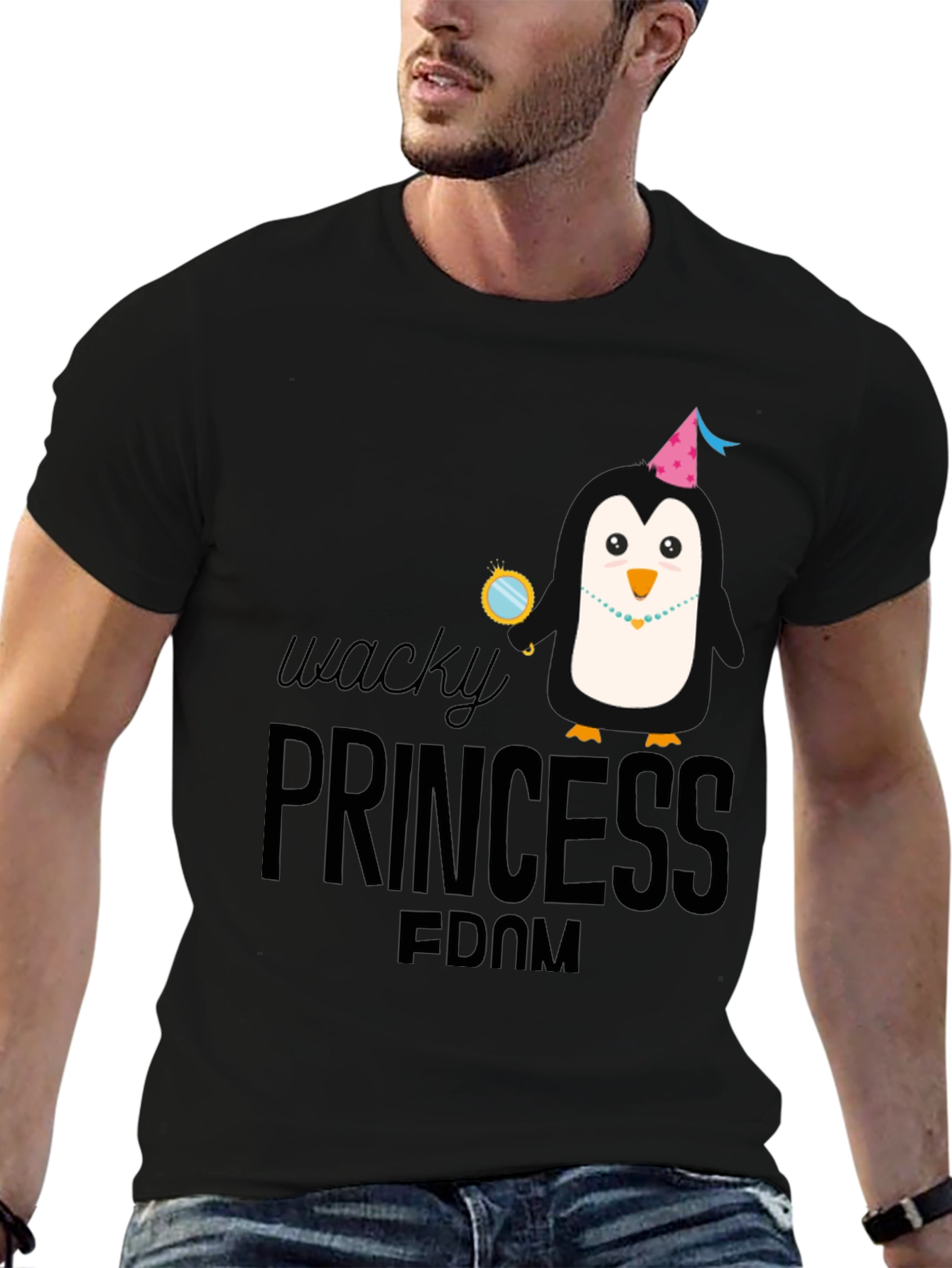 Wacky Princess Penguin T-Shirt