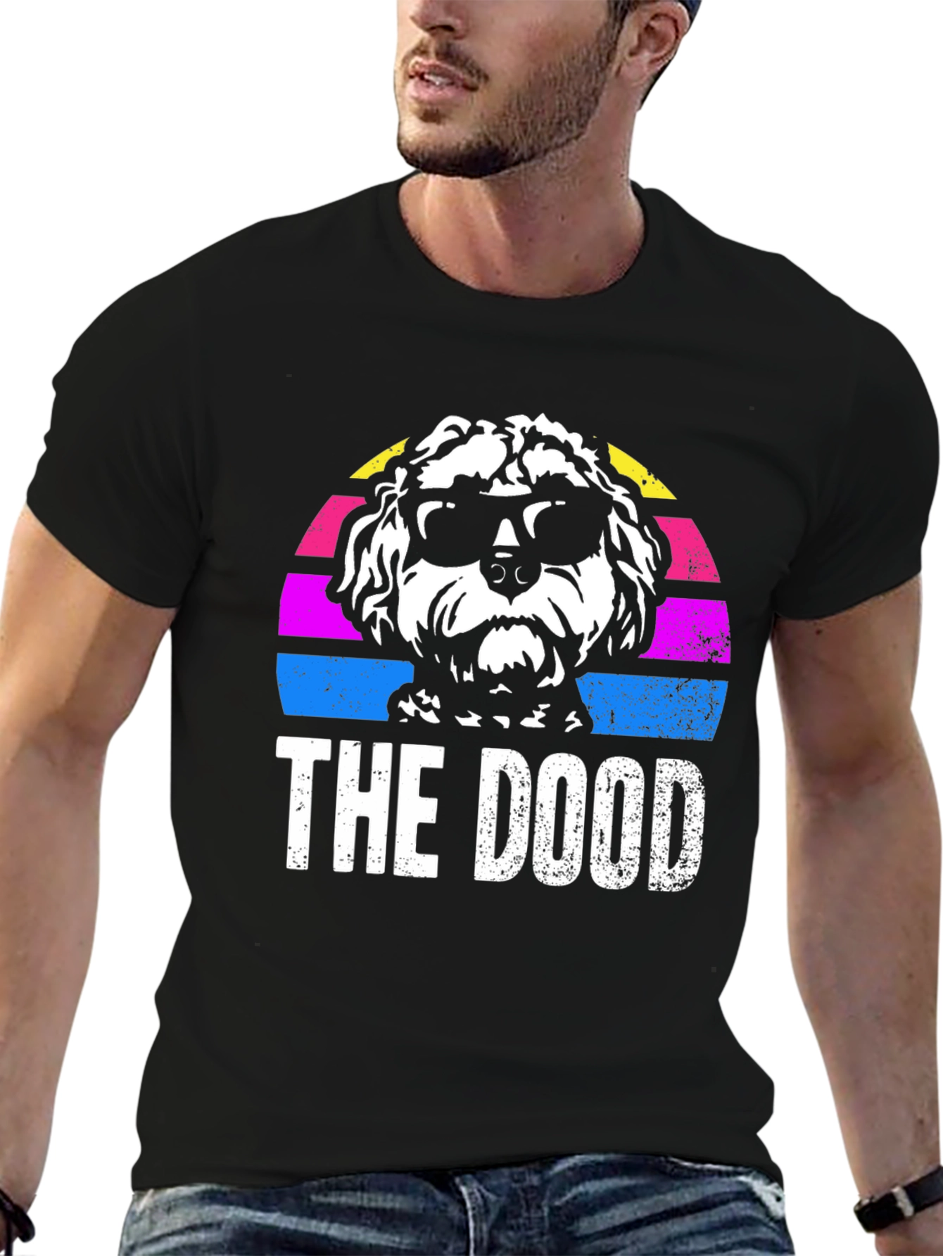 The Dood T-Shirt: Cool Dog Graphic Tee