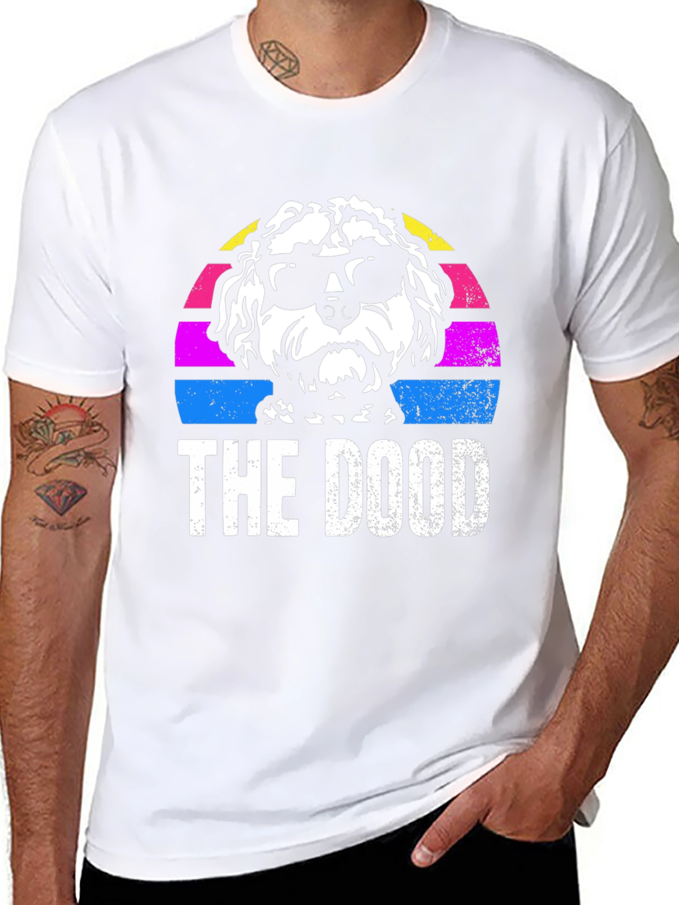The Dood T-Shirt: Cool Dog Graphic Tee