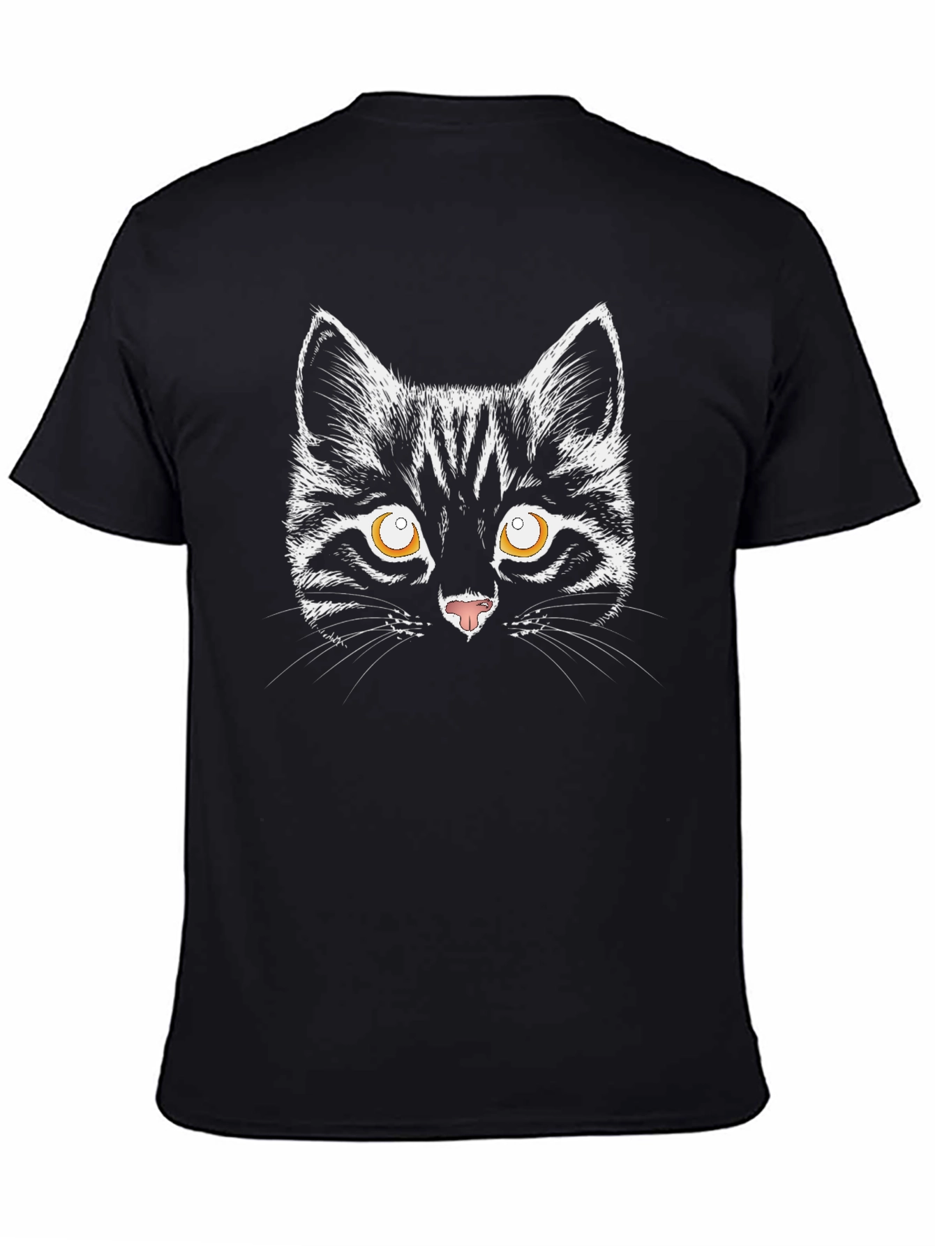 Cool Cat Graphic Black T-Shirt