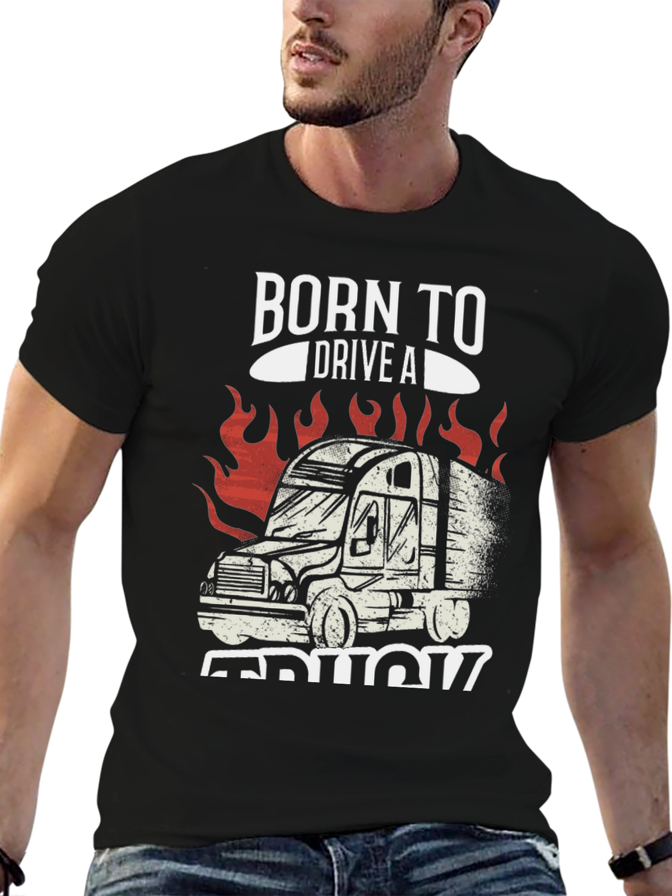 Born to Drive a Truck Graphic Tee