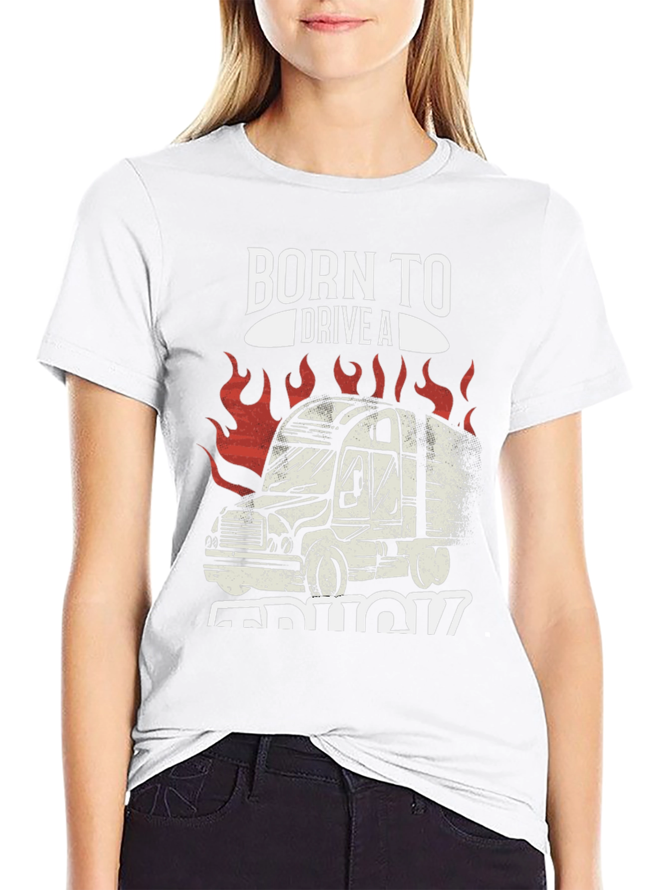 Born to Drive a Truck Graphic Tee