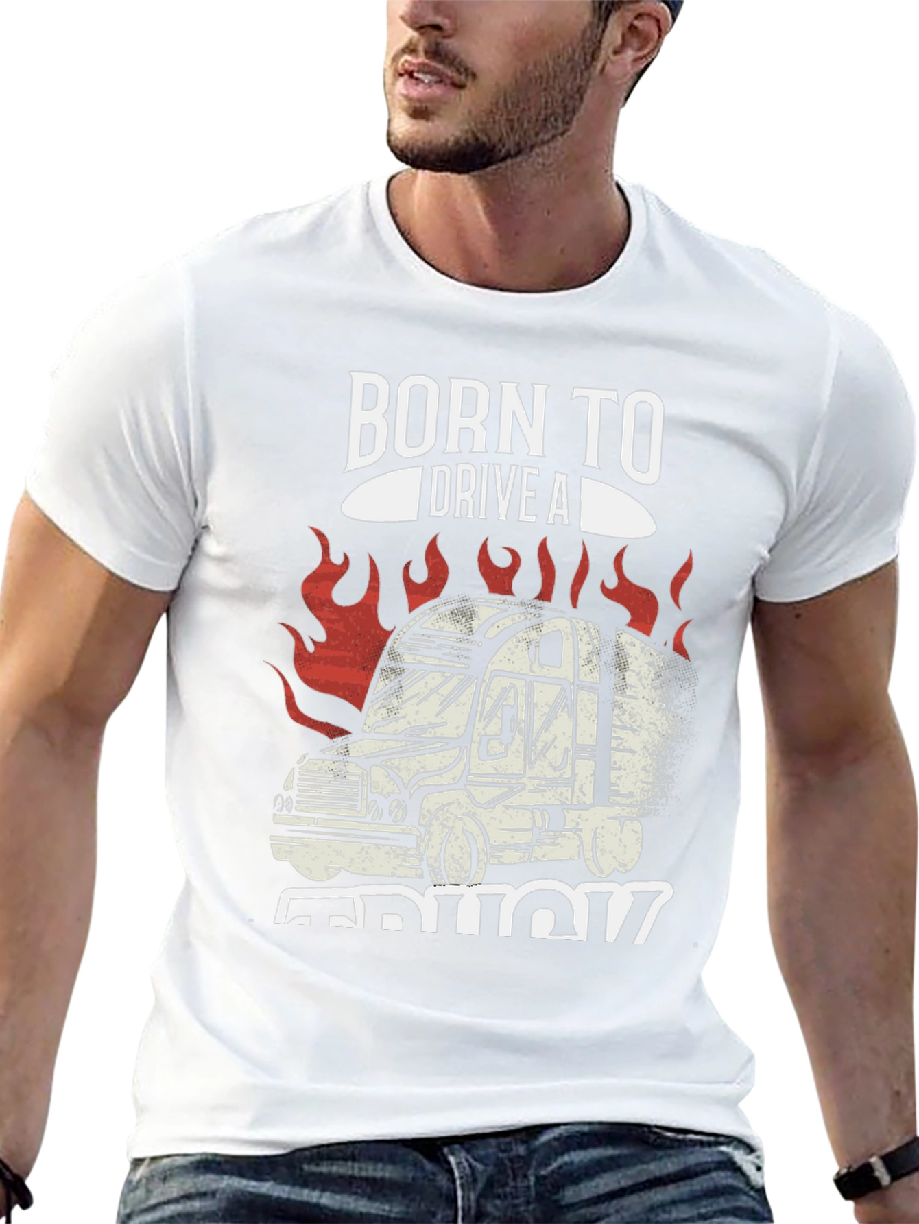 Born to Drive a Truck Graphic Tee