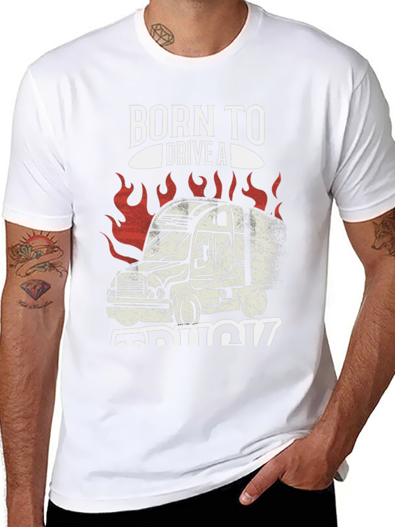 Born to Drive a Truck Graphic Tee