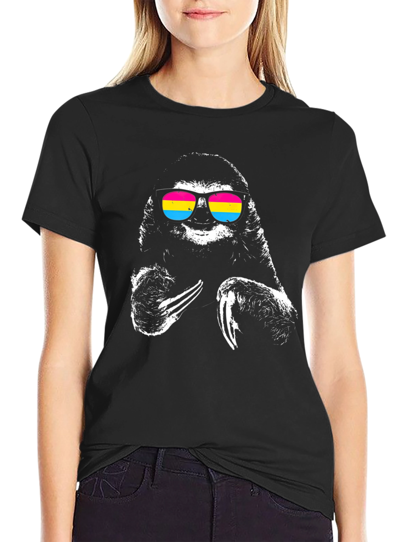 Sloth Pansexual Pride T-Shirt