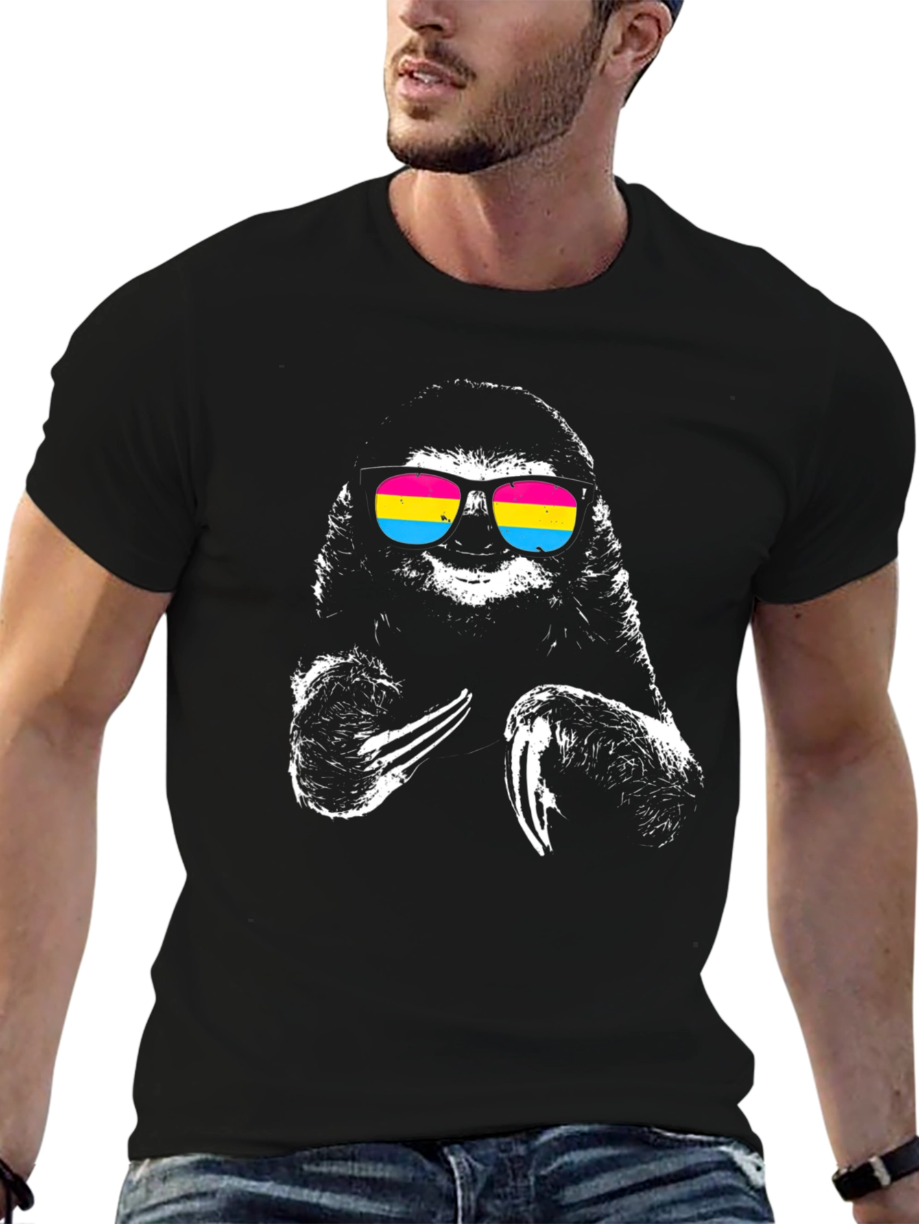 Sloth Pansexual Pride T-Shirt