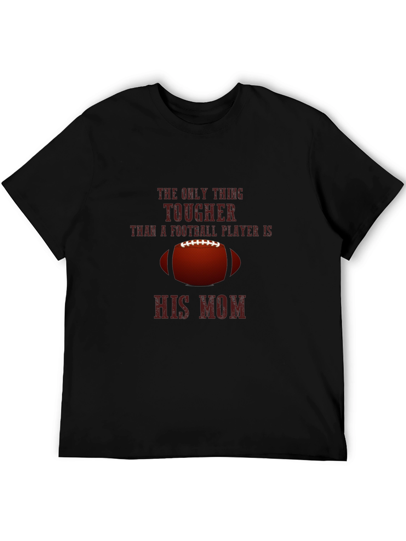 Tougher Than a Football Player Mom T-Shirt