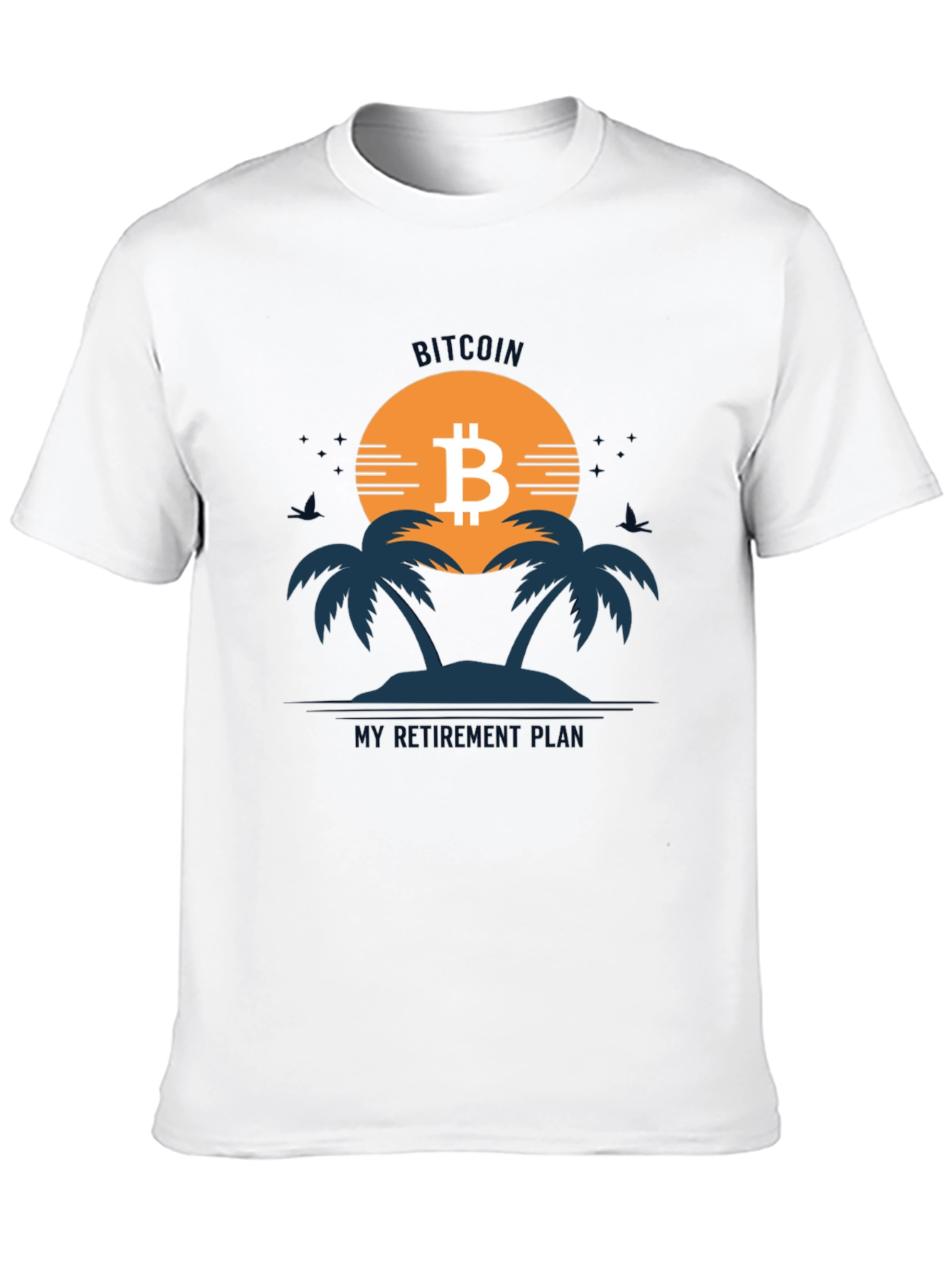 Bitcoin Retirement Plan Graphic T-Shirt