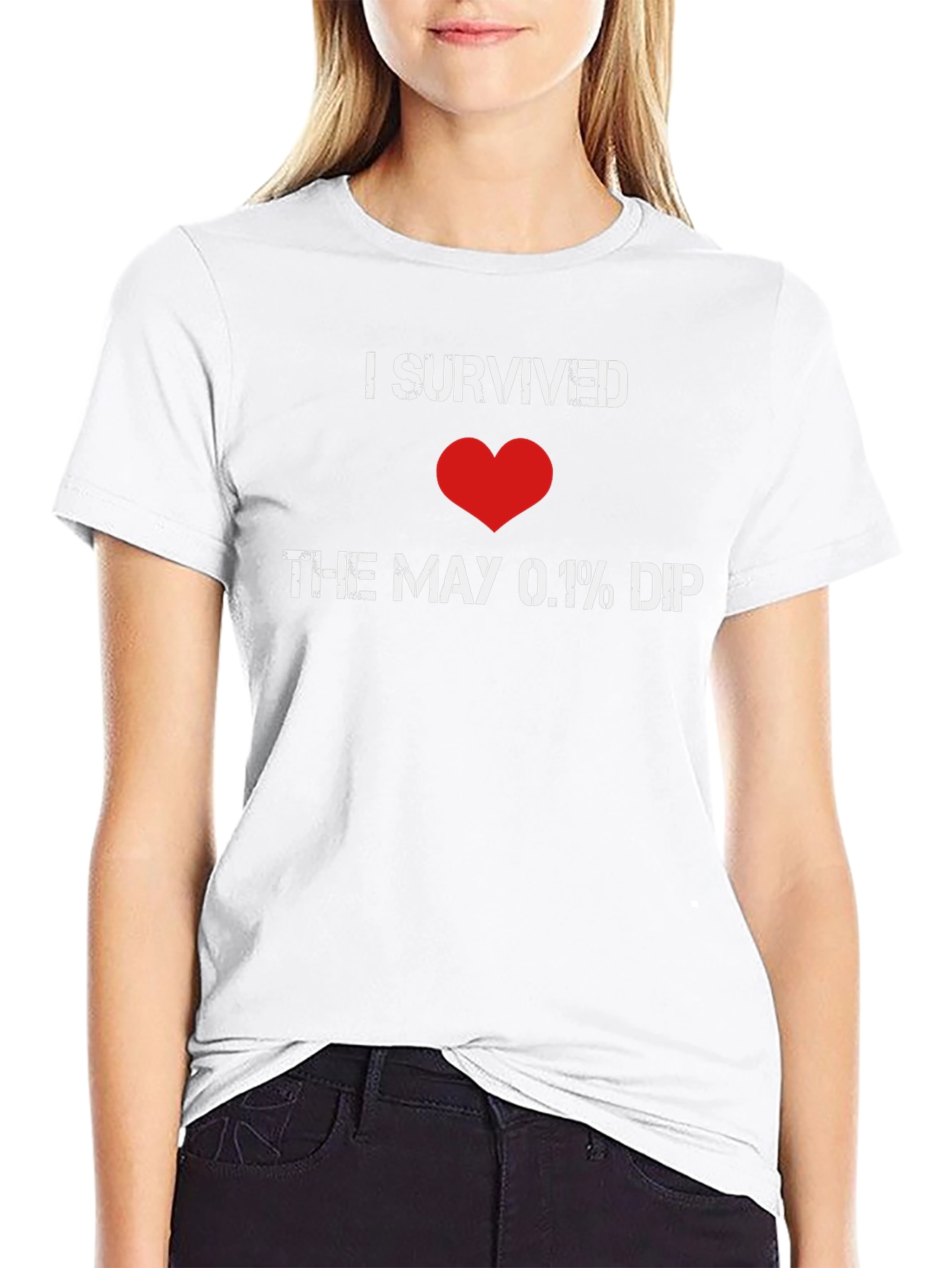 I Survived the May 0.1% Dip Graphic T-Shirt