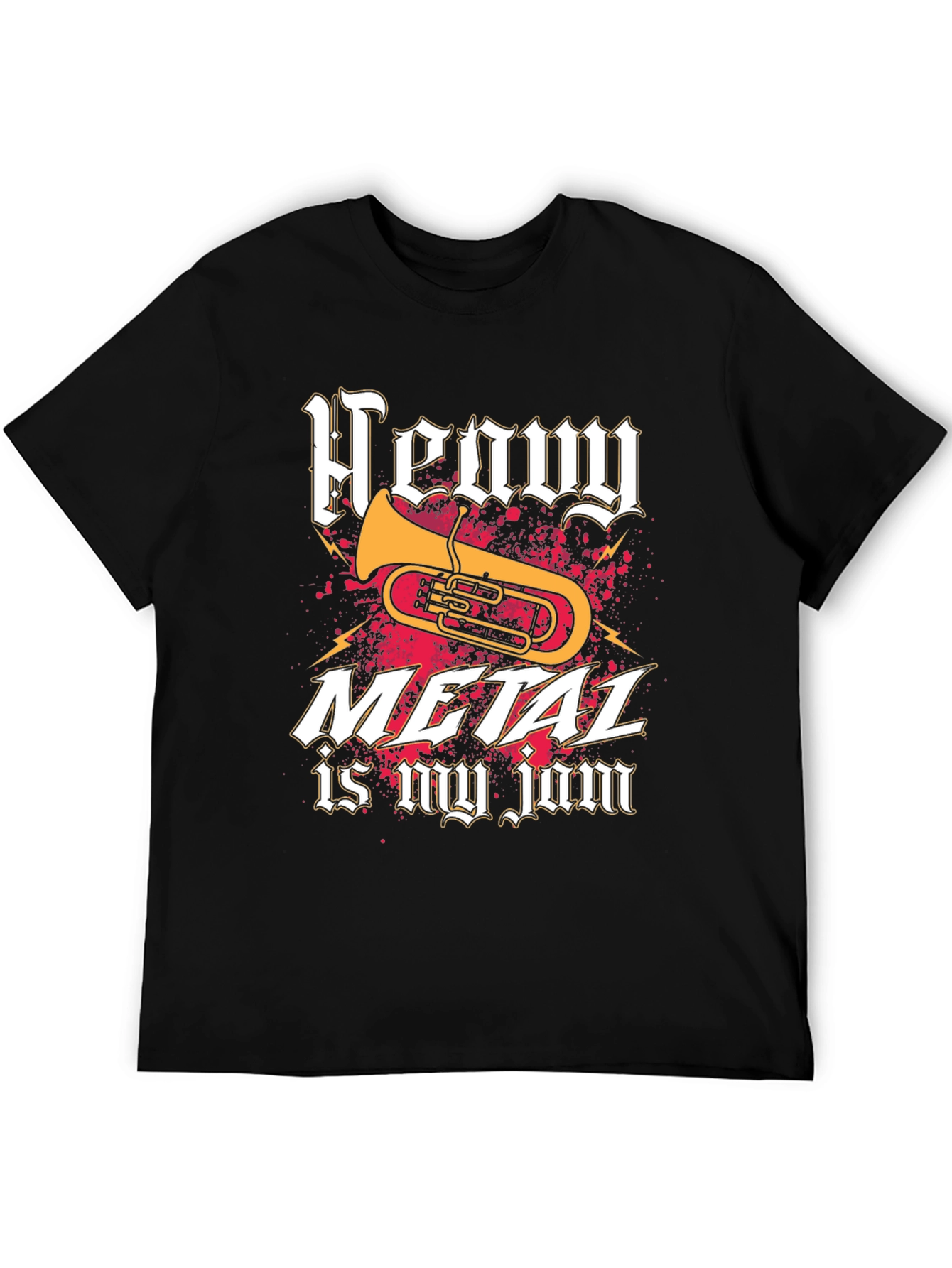 Heavy Metal Tuba Tee - Music Lover Shirt
