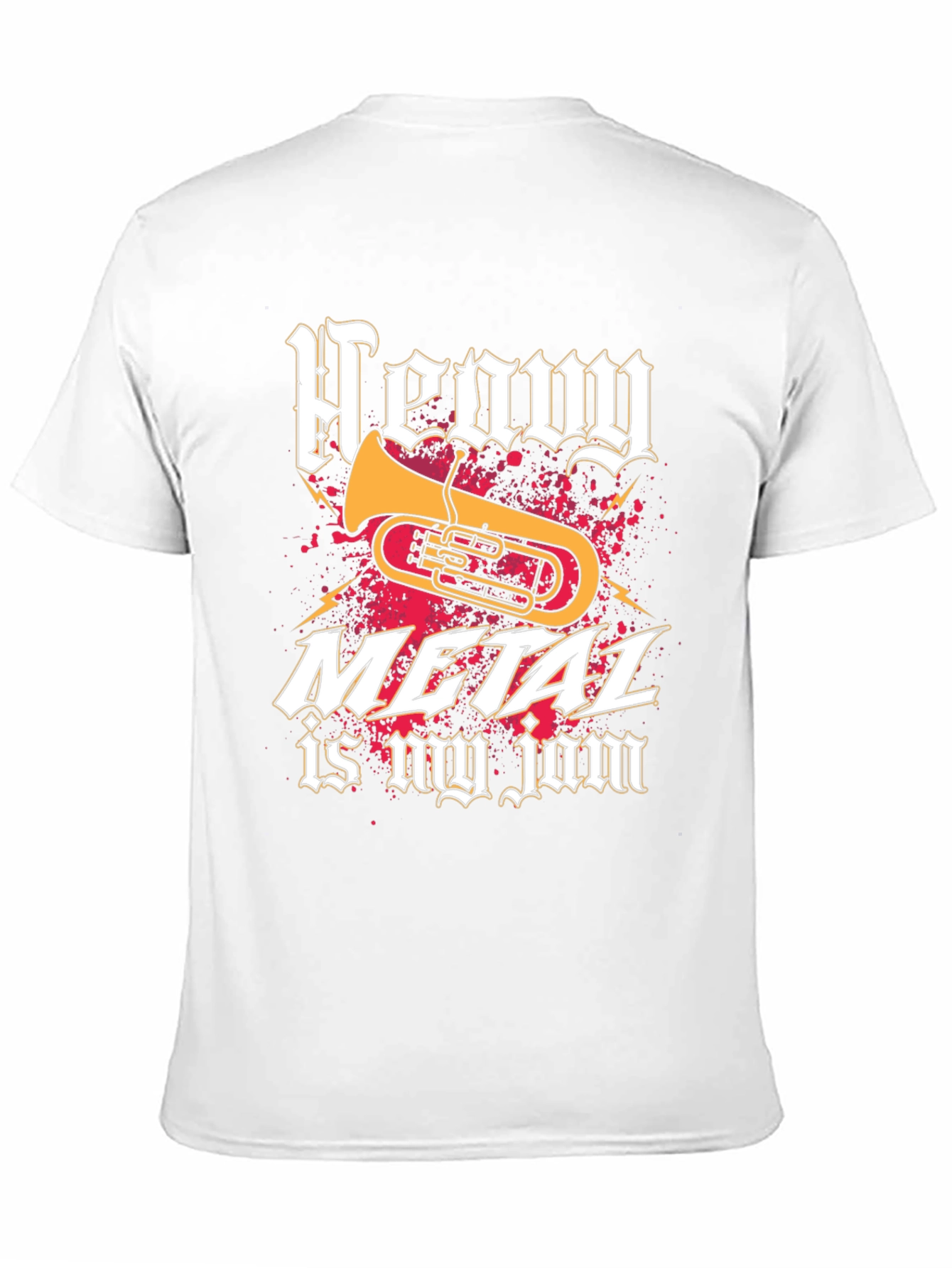 Heavy Metal Tuba Tee - Music Lover Shirt