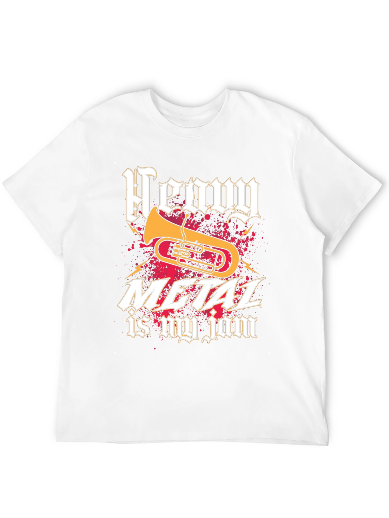 Heavy Metal Tuba Tee - Music Lover Shirt