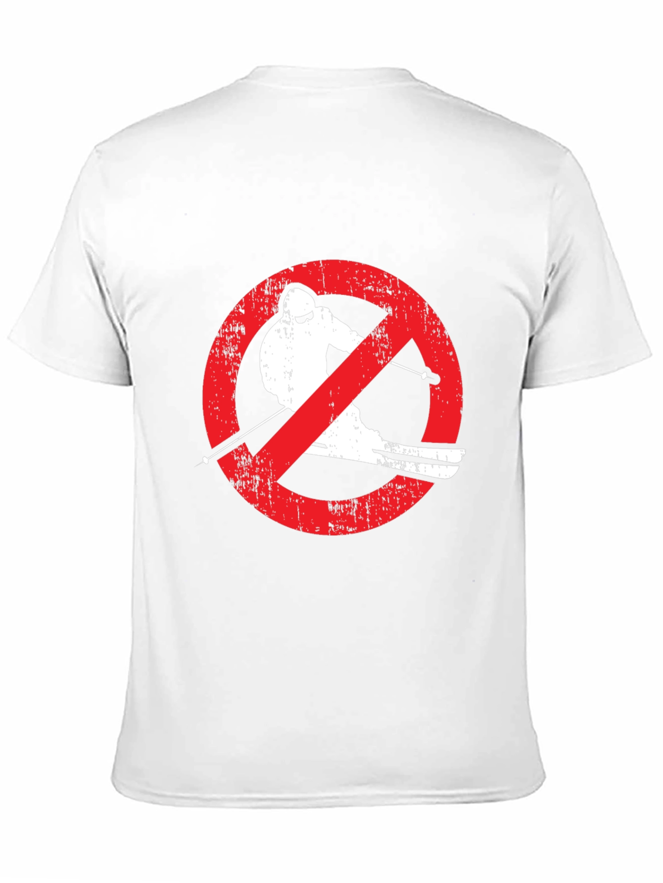 No Skiing Graphic Tee