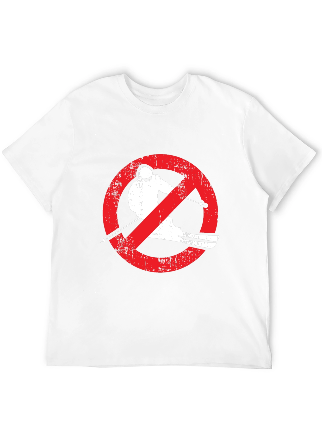 No Skiing Graphic Tee