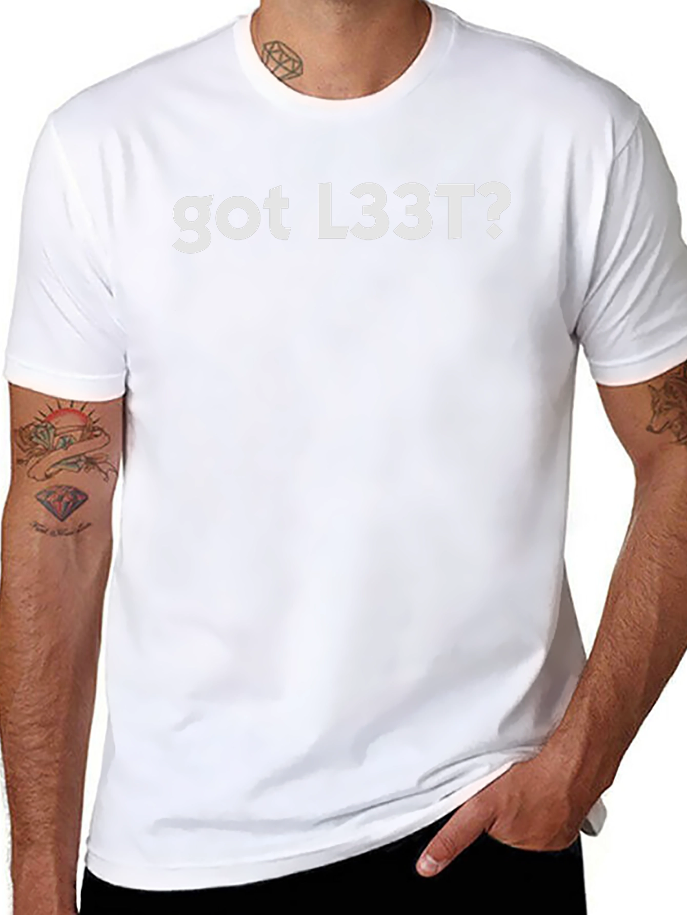 Got L33T? Black Graphic Tee - Gamer Style