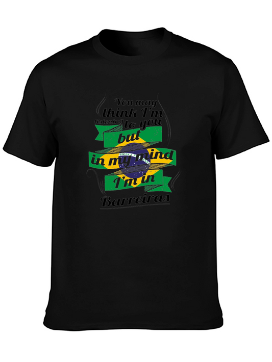 Barreiras Brazil Mind T-Shirt - Unique Novelty Tee