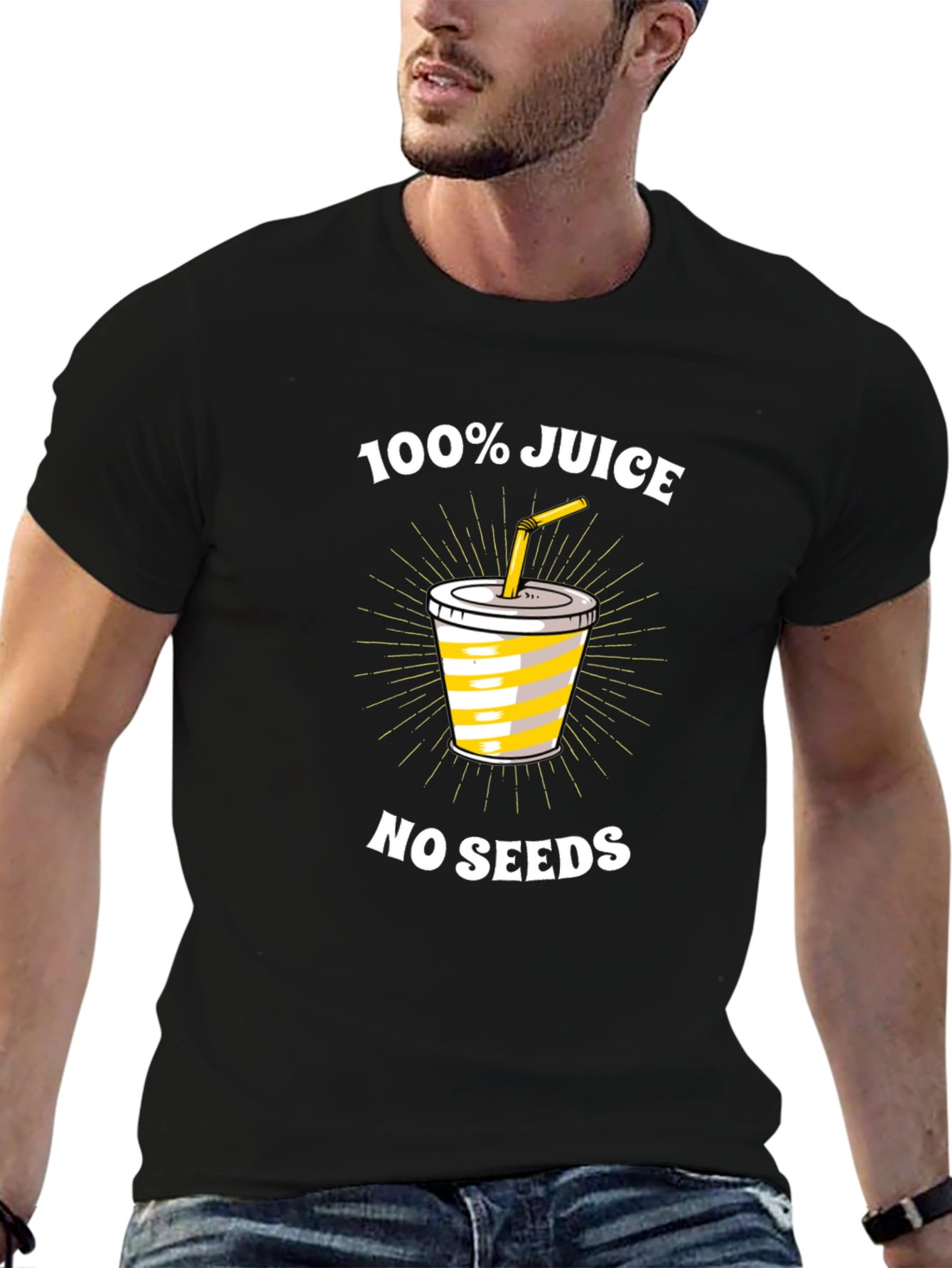 100% Juice No Seeds Graphic Tee