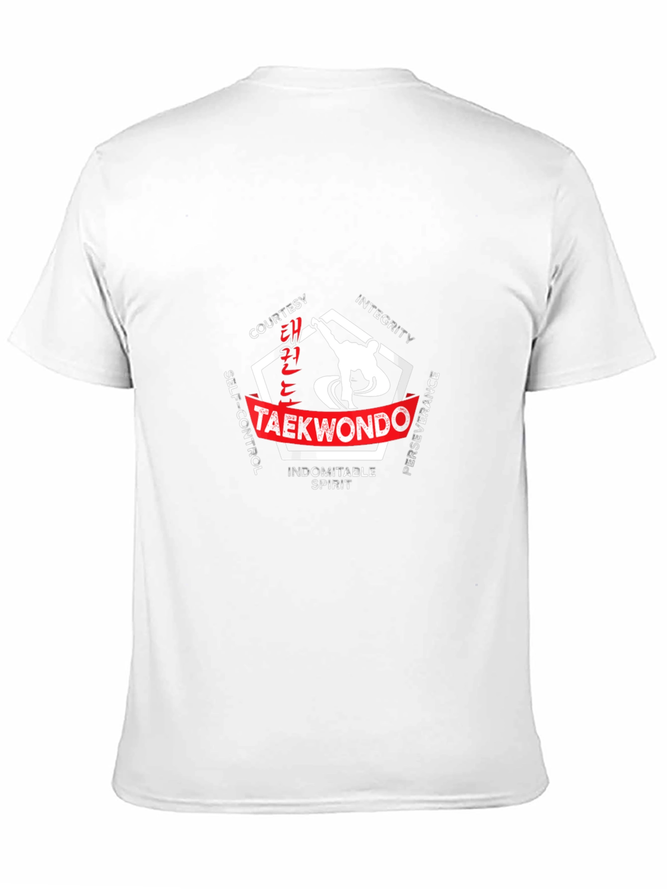 Taekwondo Martial Arts T-Shirt Black