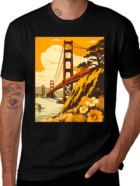 Golden Gate Bridge Graphic Tee