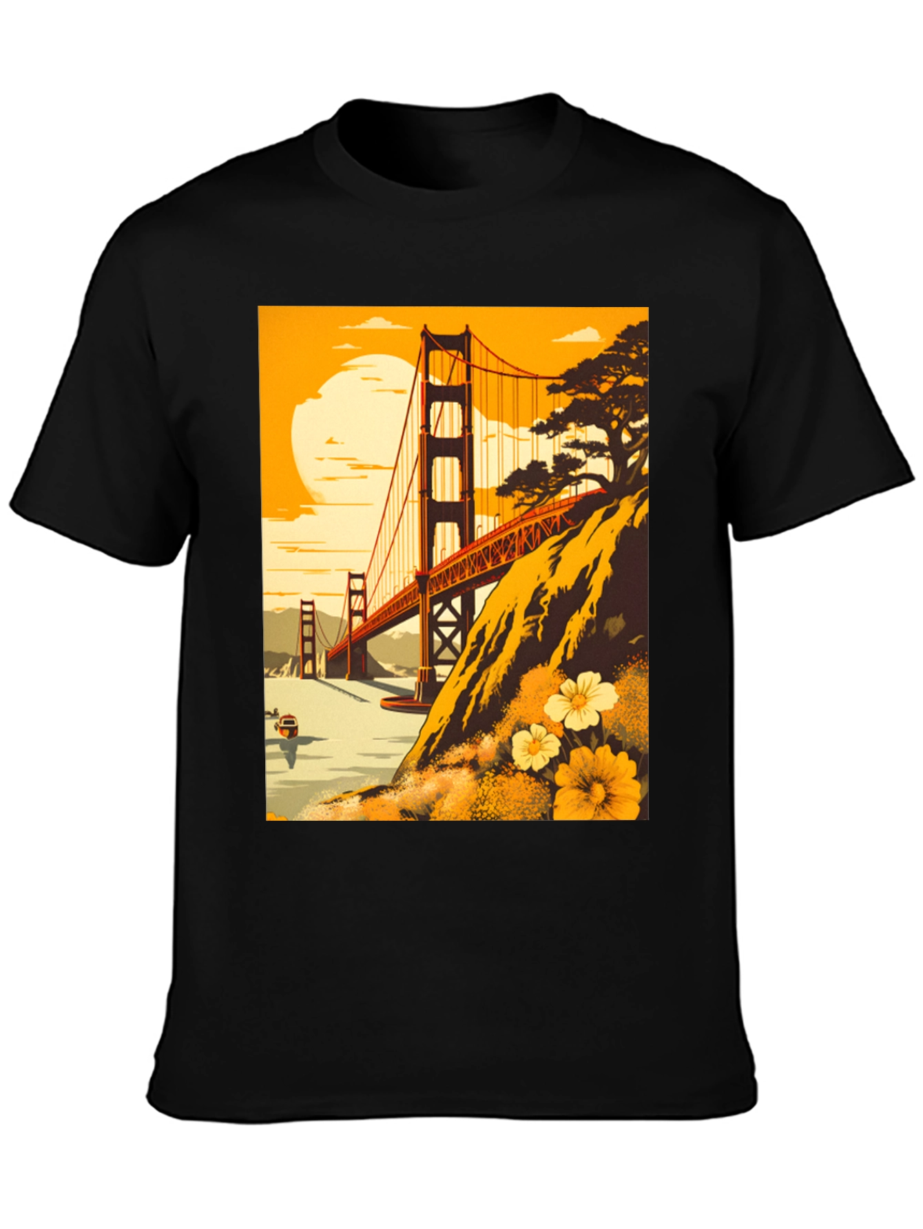 Golden Gate Bridge Graphic Tee